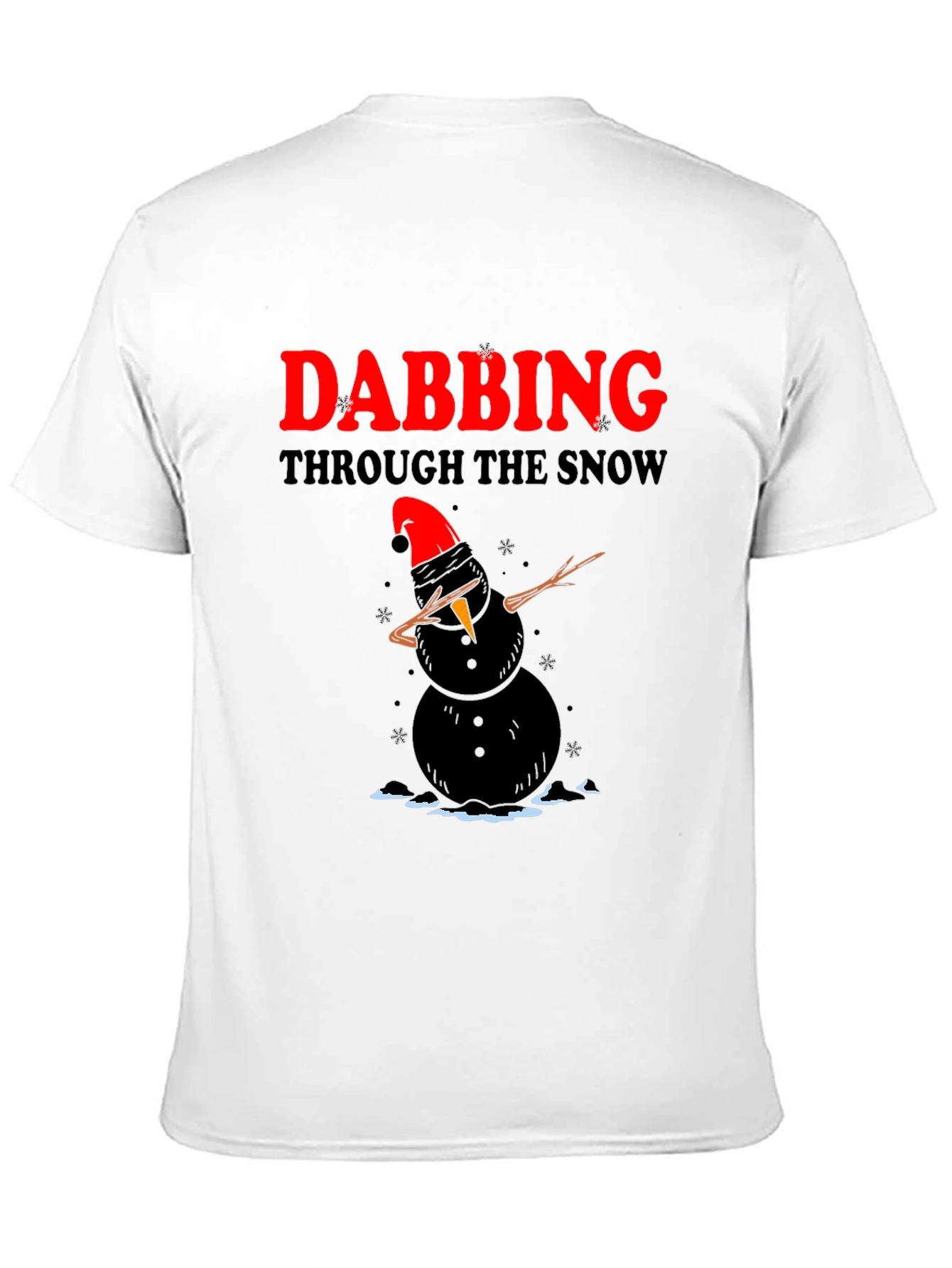 Dabbing Snowman Christmas T-Shirt