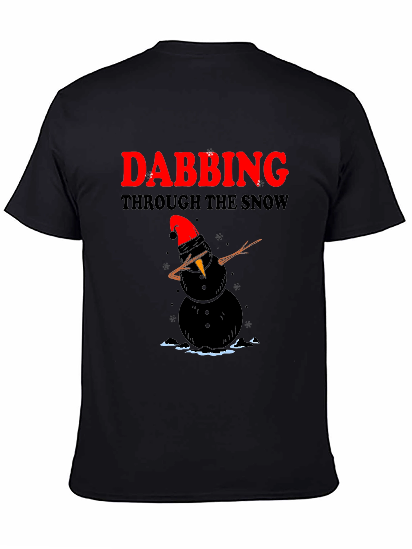 Dabbing Snowman Christmas T-Shirt