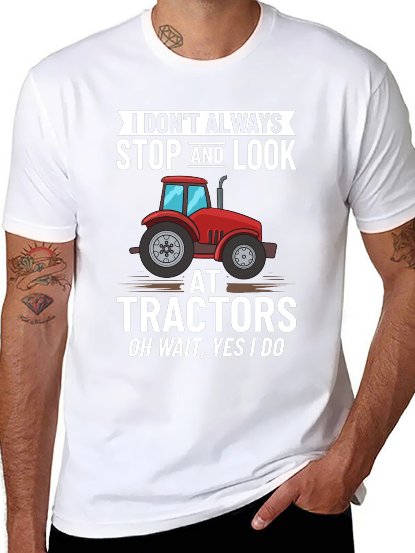 Funny Tractor Lover T-Shirt