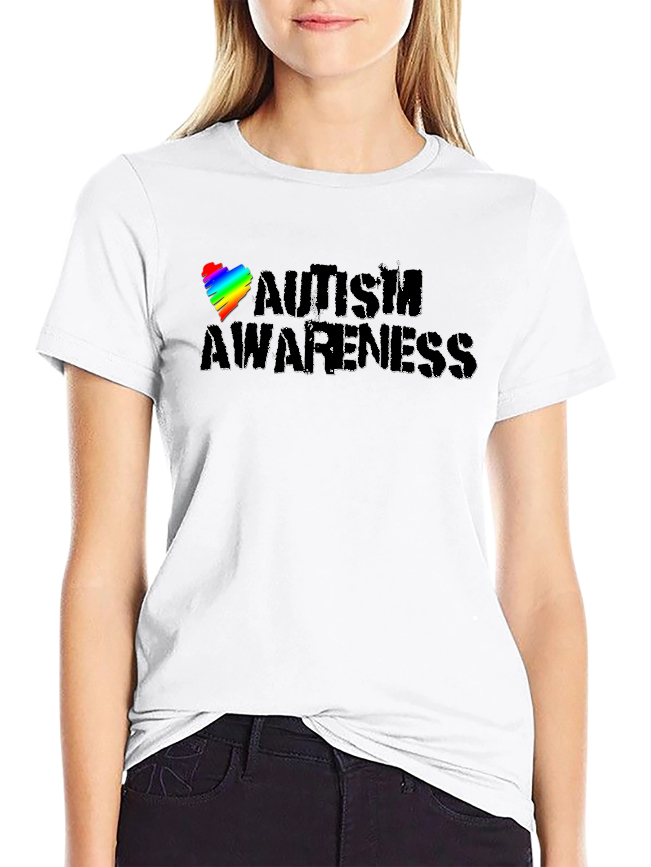 Autism Awareness Tee - Heart Graphic