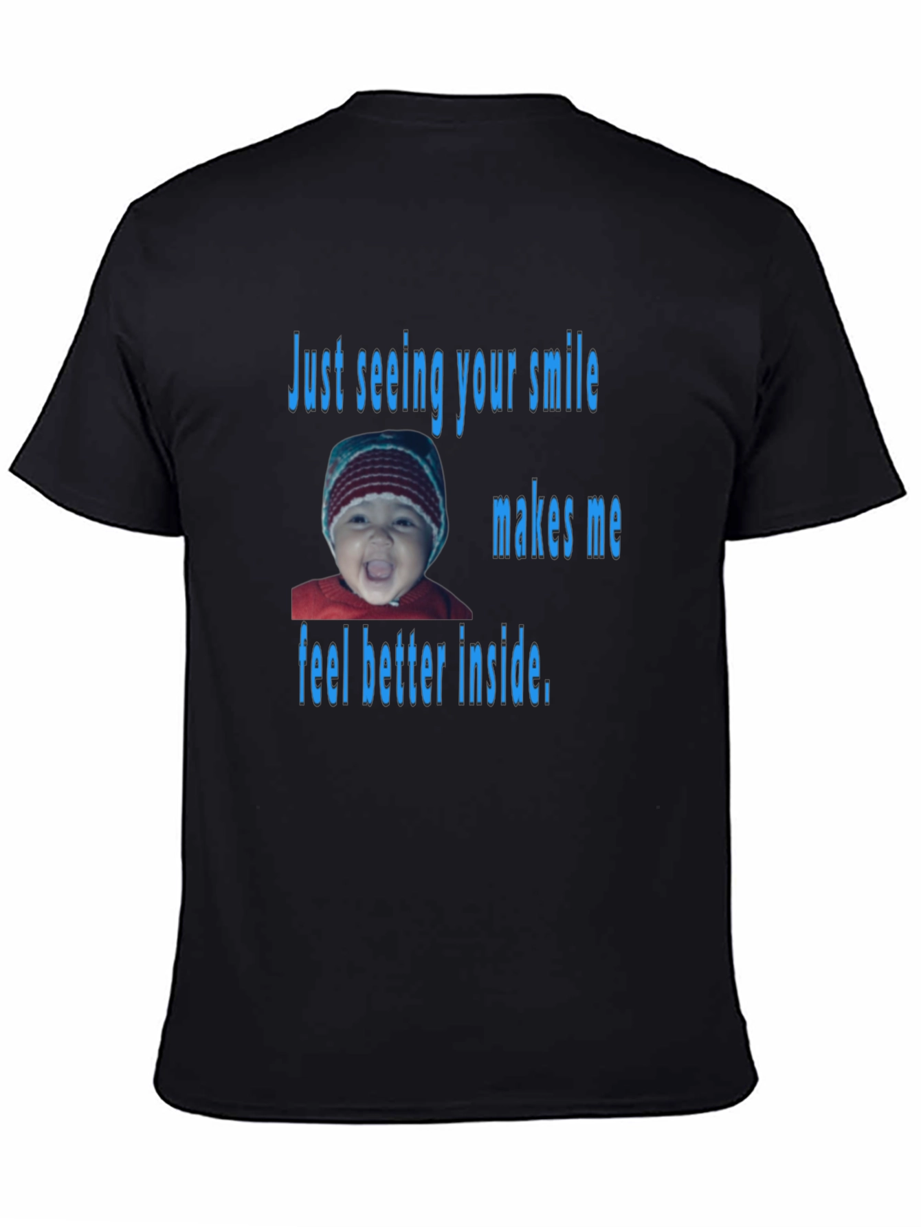 Smile Inside T-Shirt - Black