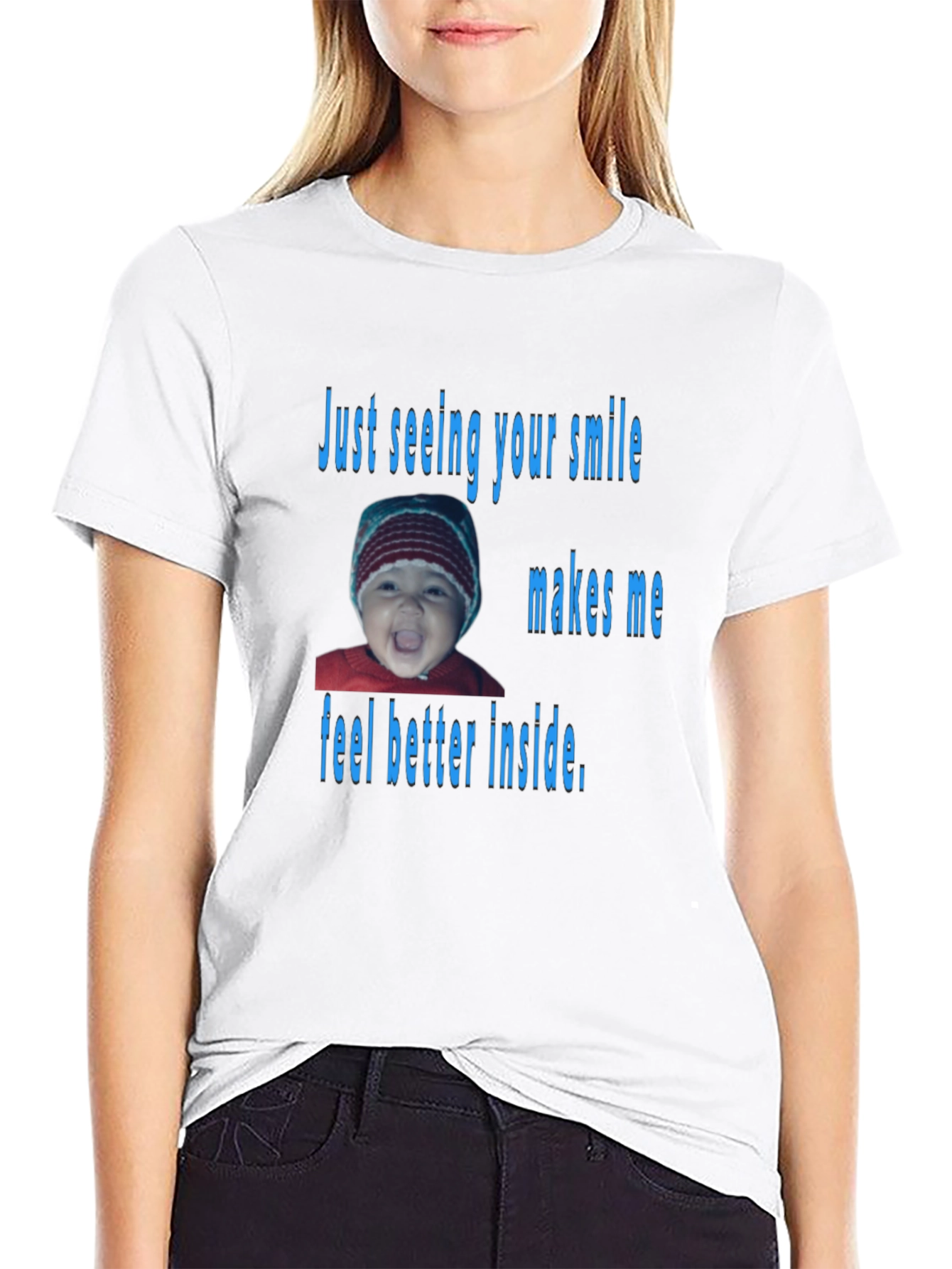 Smile Inside T-Shirt - Black