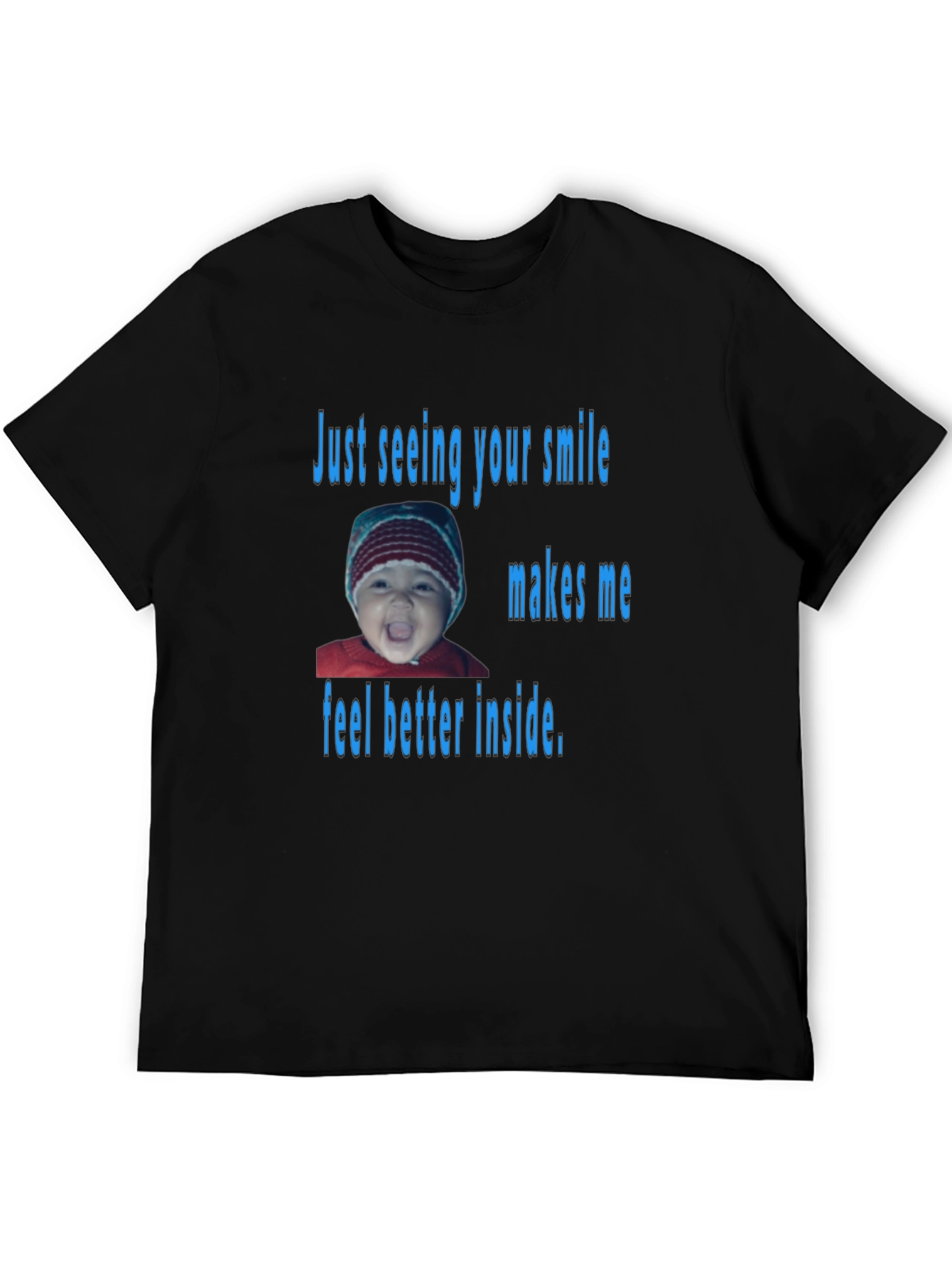 Smile Inside T-Shirt - Black