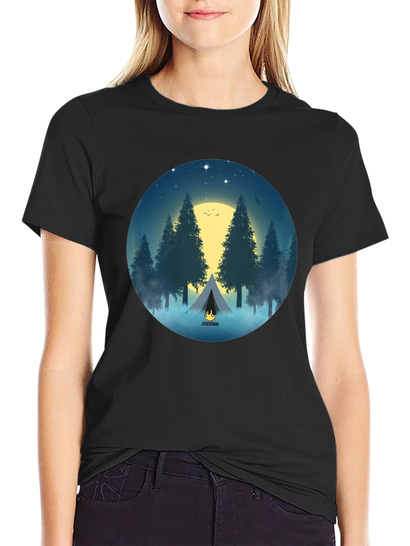 Camping Night T-Shirt