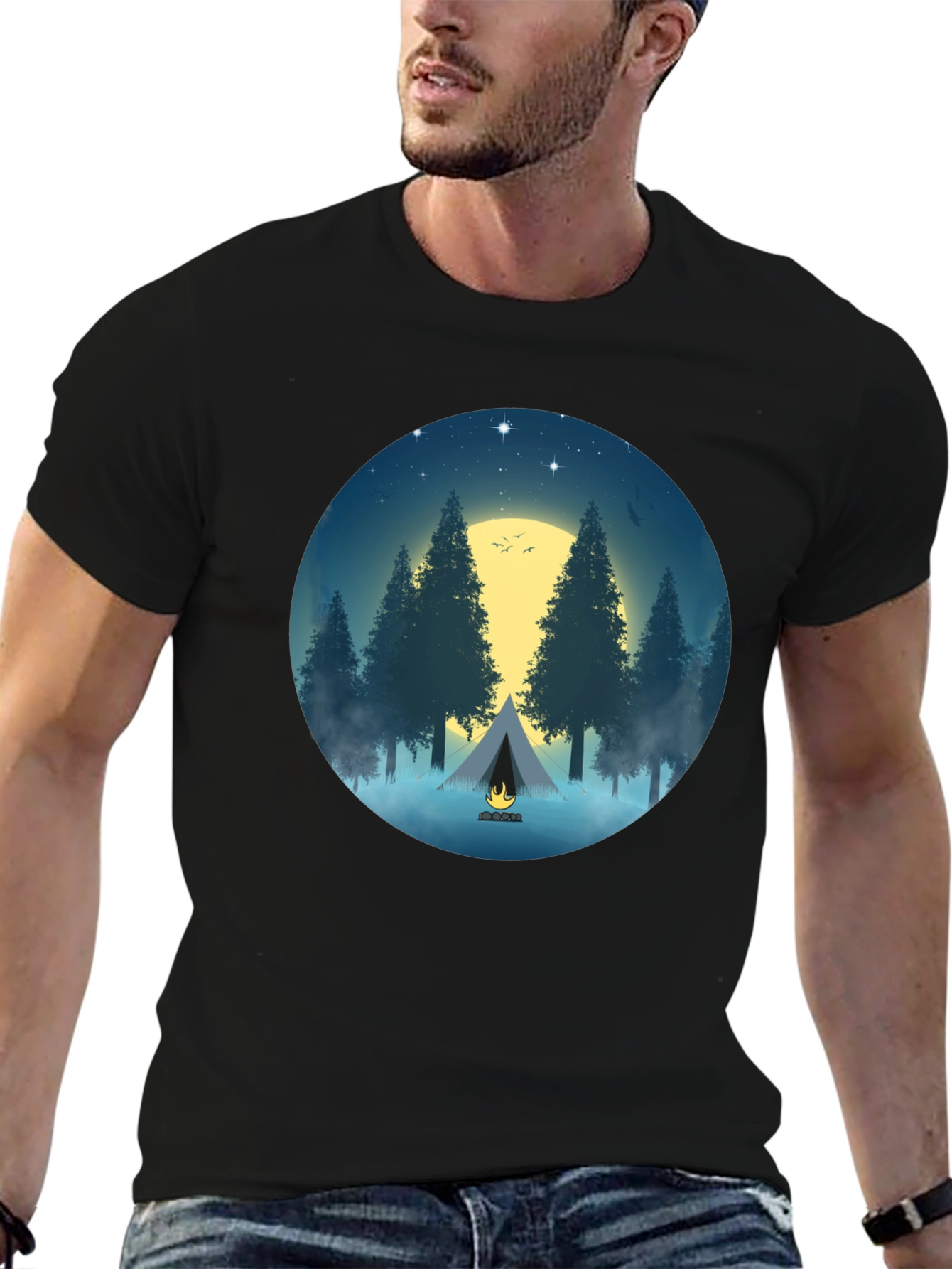Camping Night T-Shirt