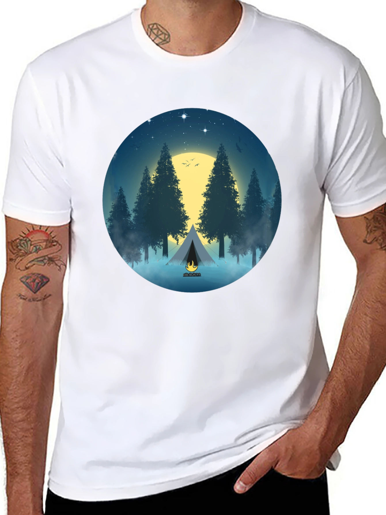 Camping Night T-Shirt
