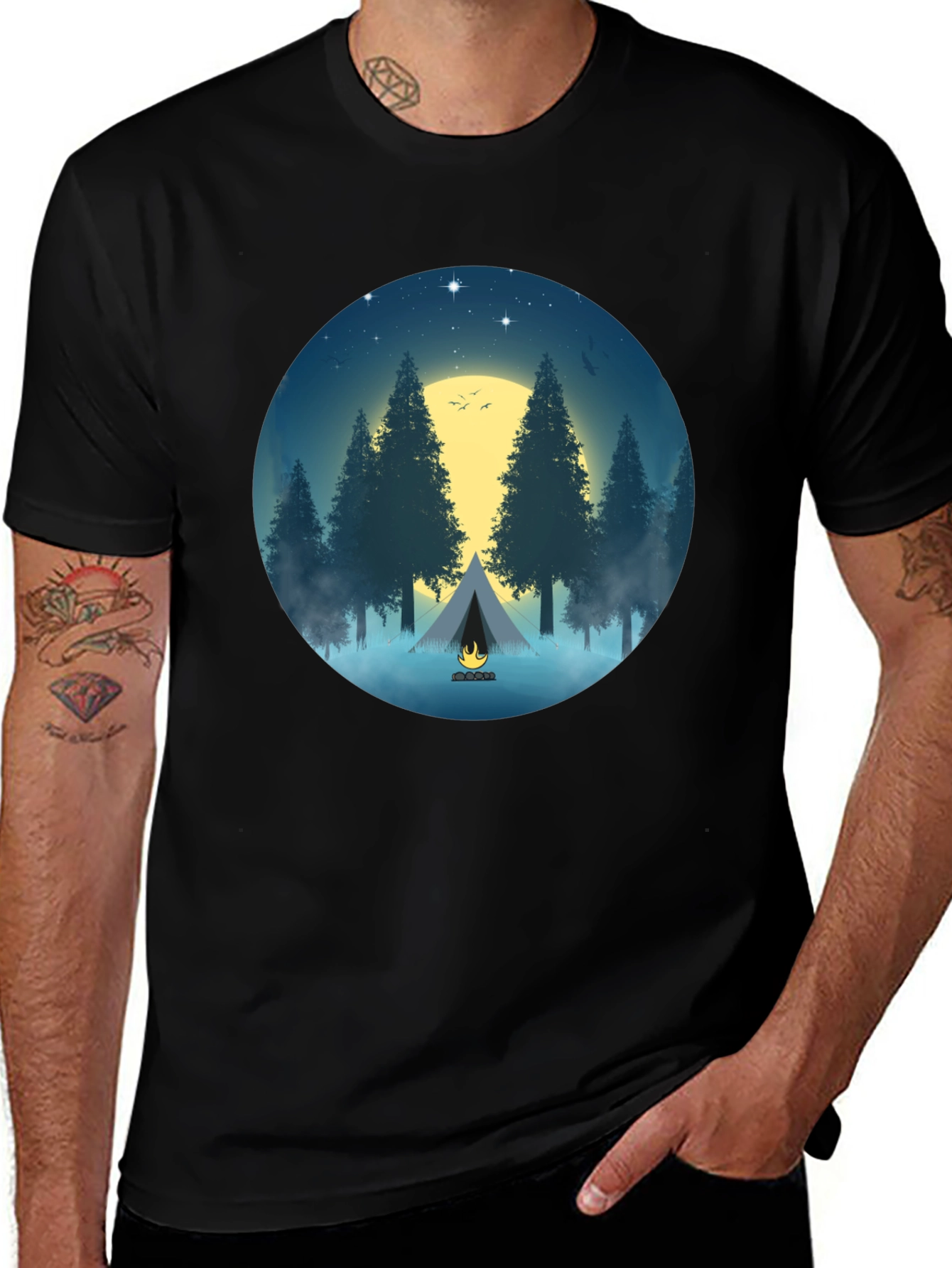 Camping Night T-Shirt