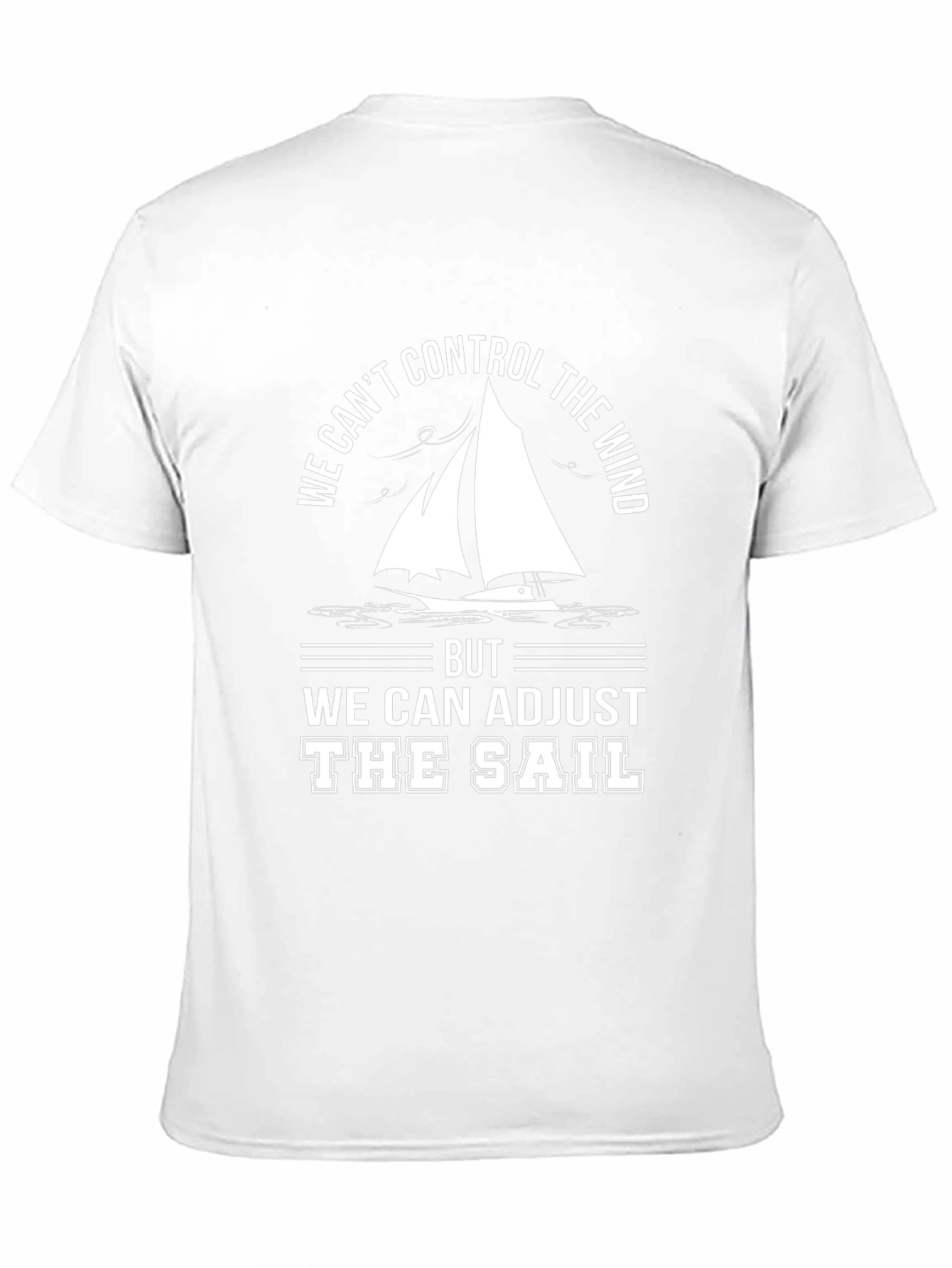 Sailing Wisdom Graphic Tee - Adjust the Sail