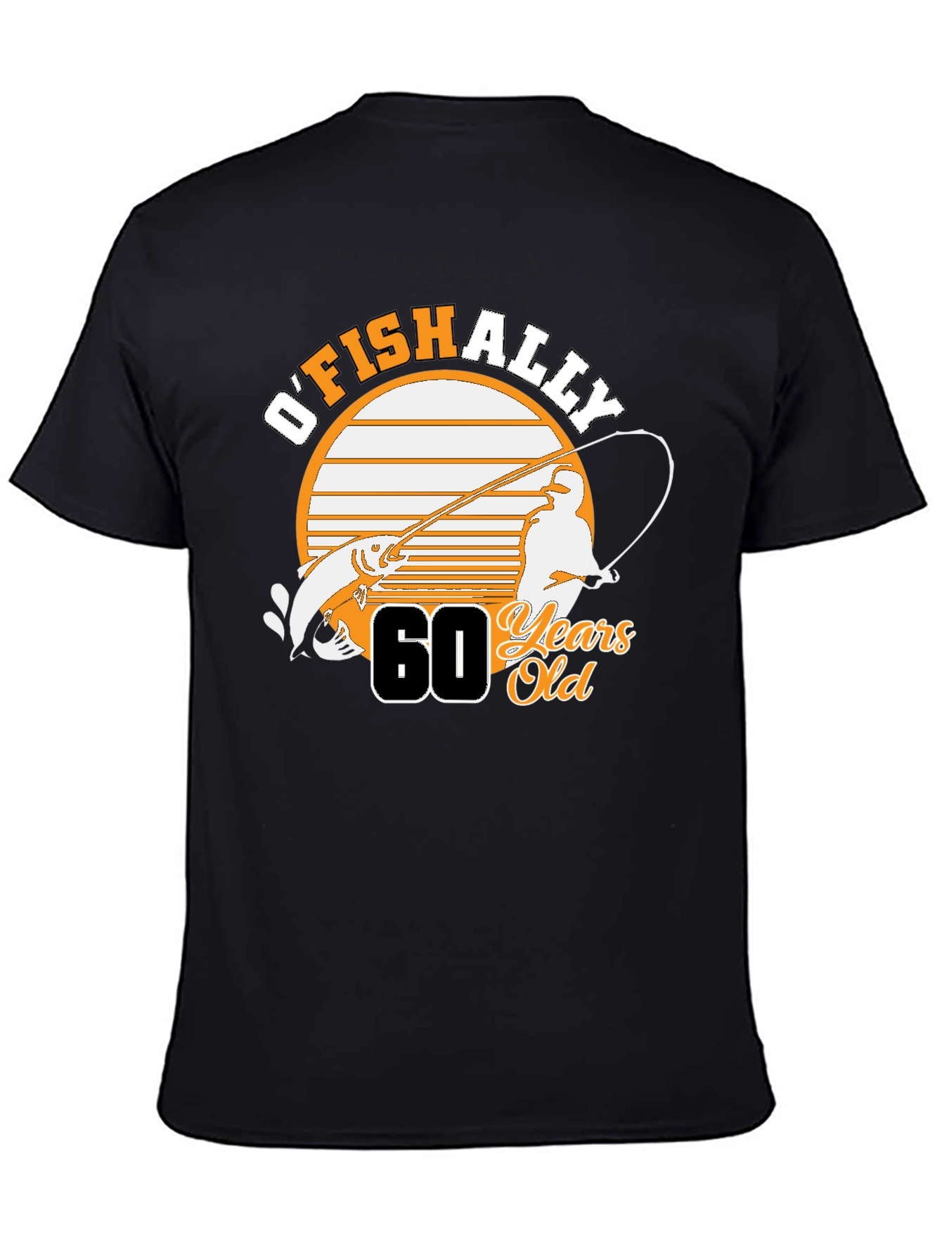 OFishally 60 Years Old Graphic T-Shirt