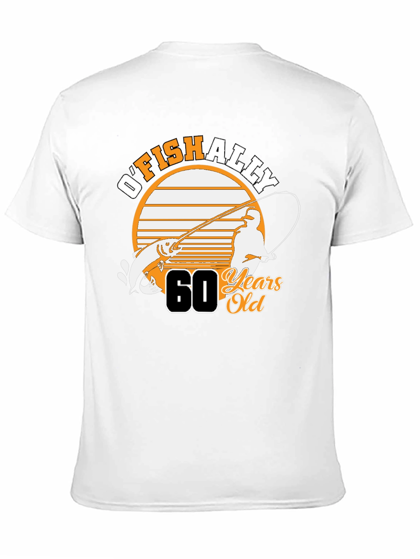 OFishally 60 Years Old Graphic T-Shirt