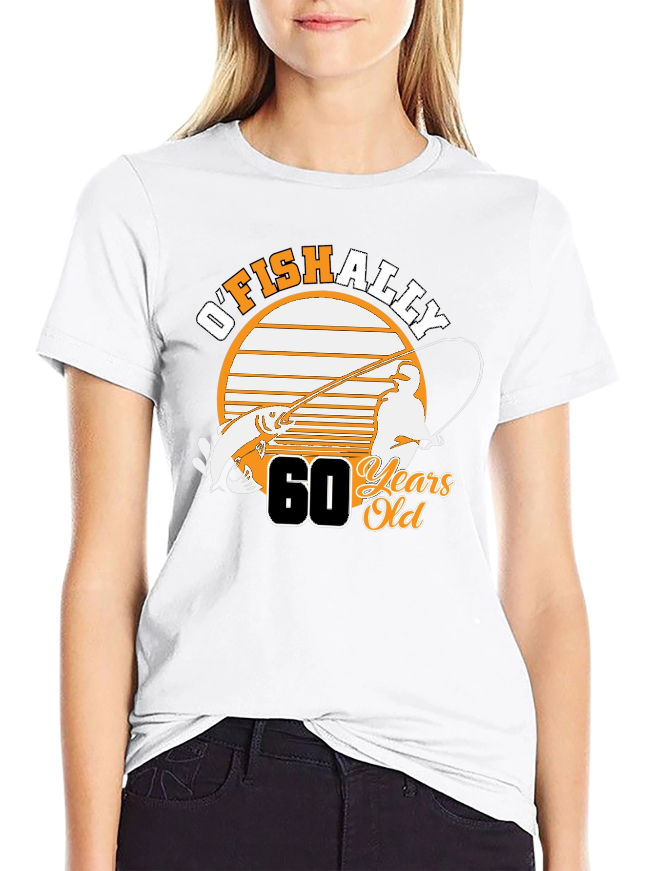 OFishally 60 Years Old Graphic T-Shirt