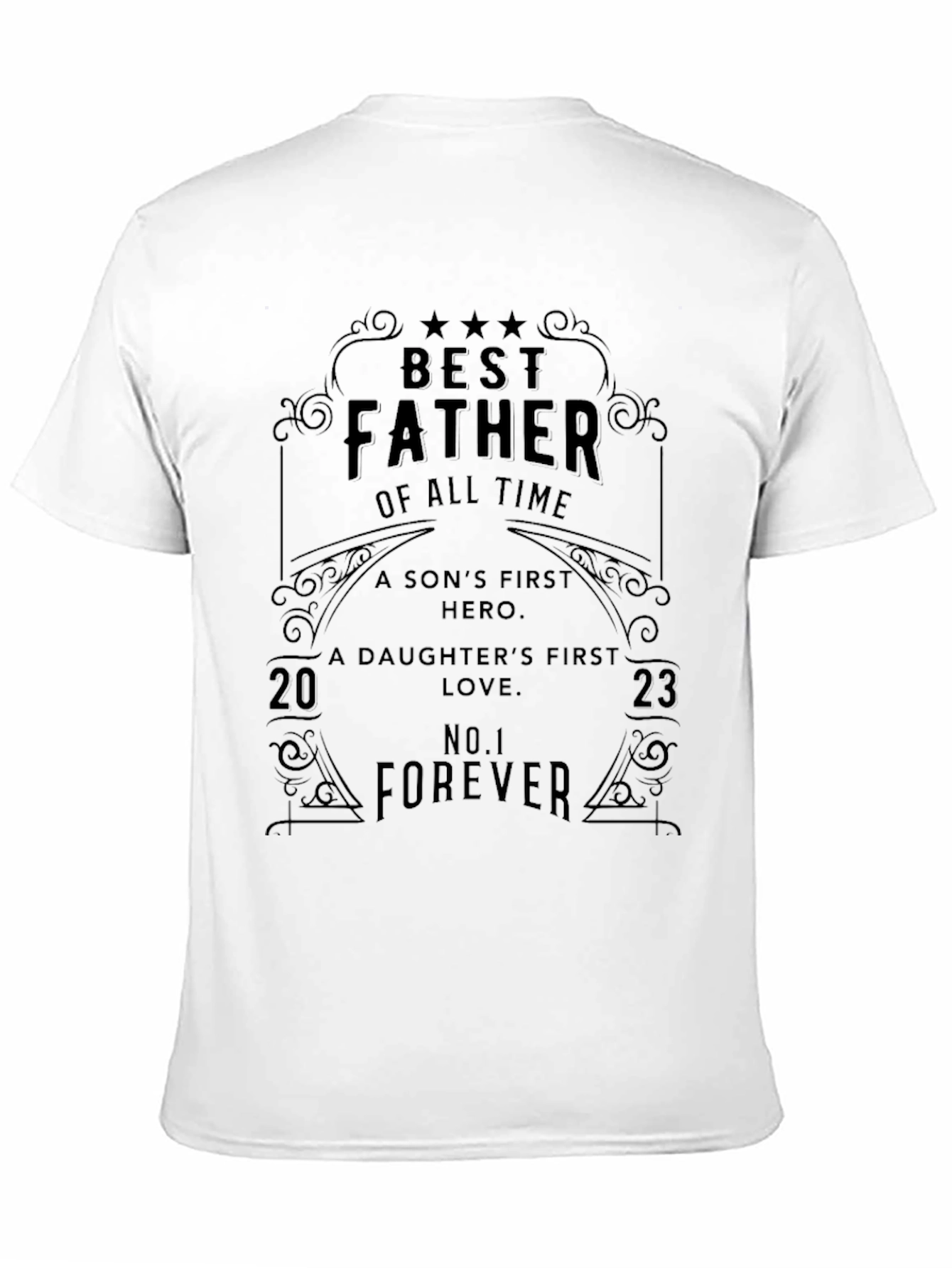 Best Father Of All Time Graphic T-Shirt