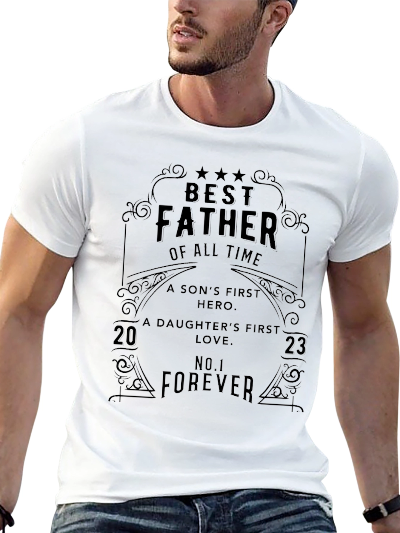Best Father Of All Time Graphic T-Shirt