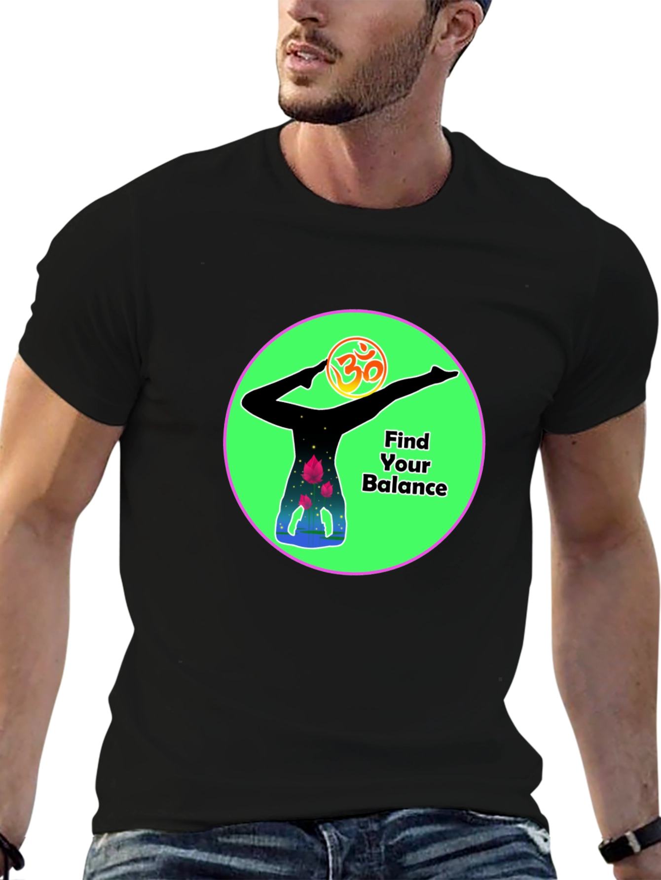 Find Your Balance Yoga Tee