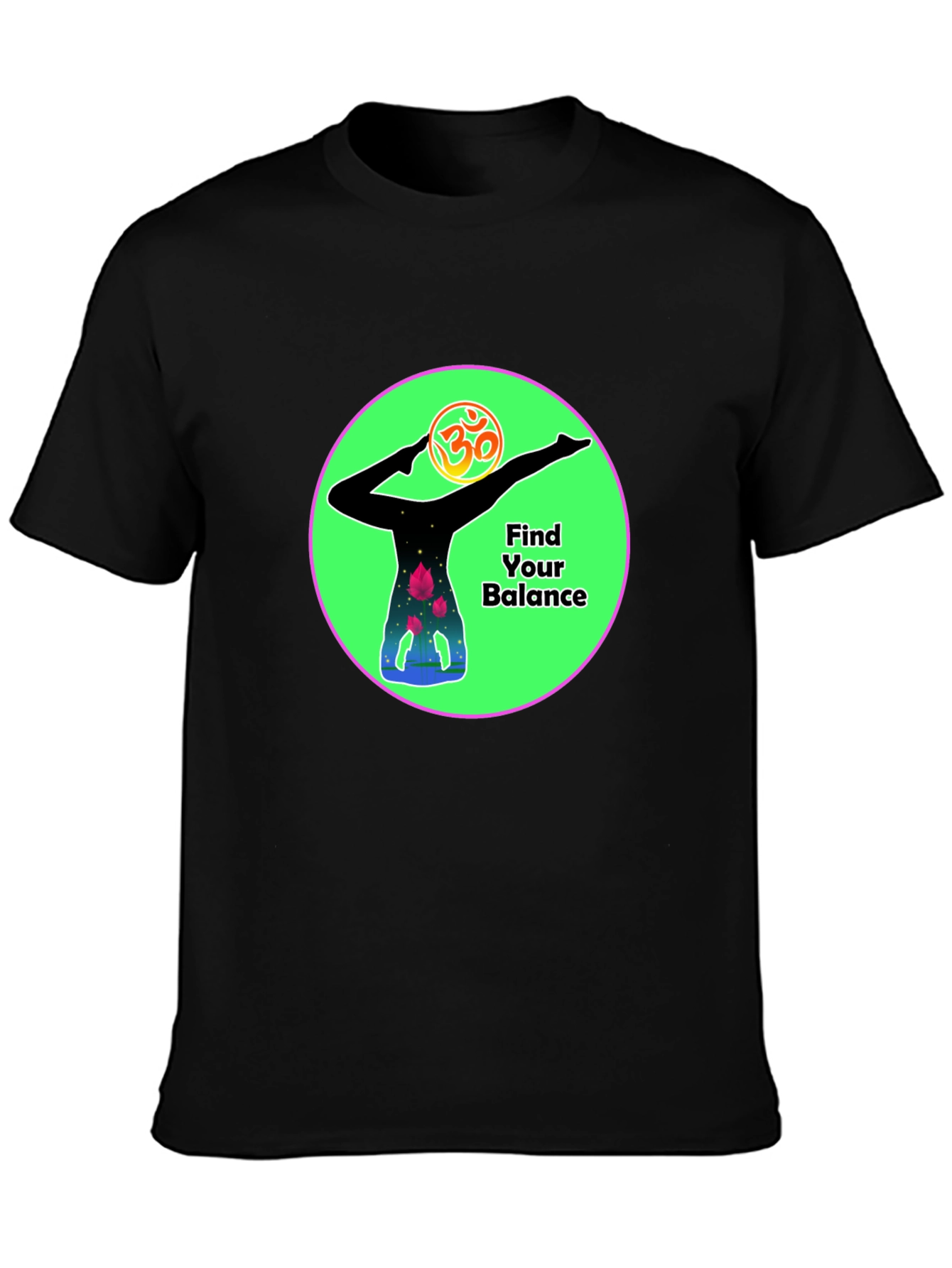 Find Your Balance Yoga Tee