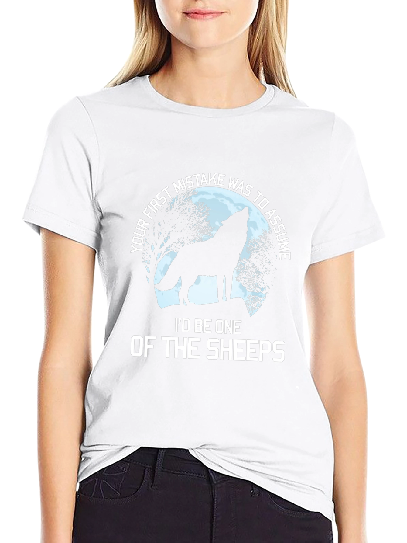 Wolf Silhouette T-Shirt - First Mistake