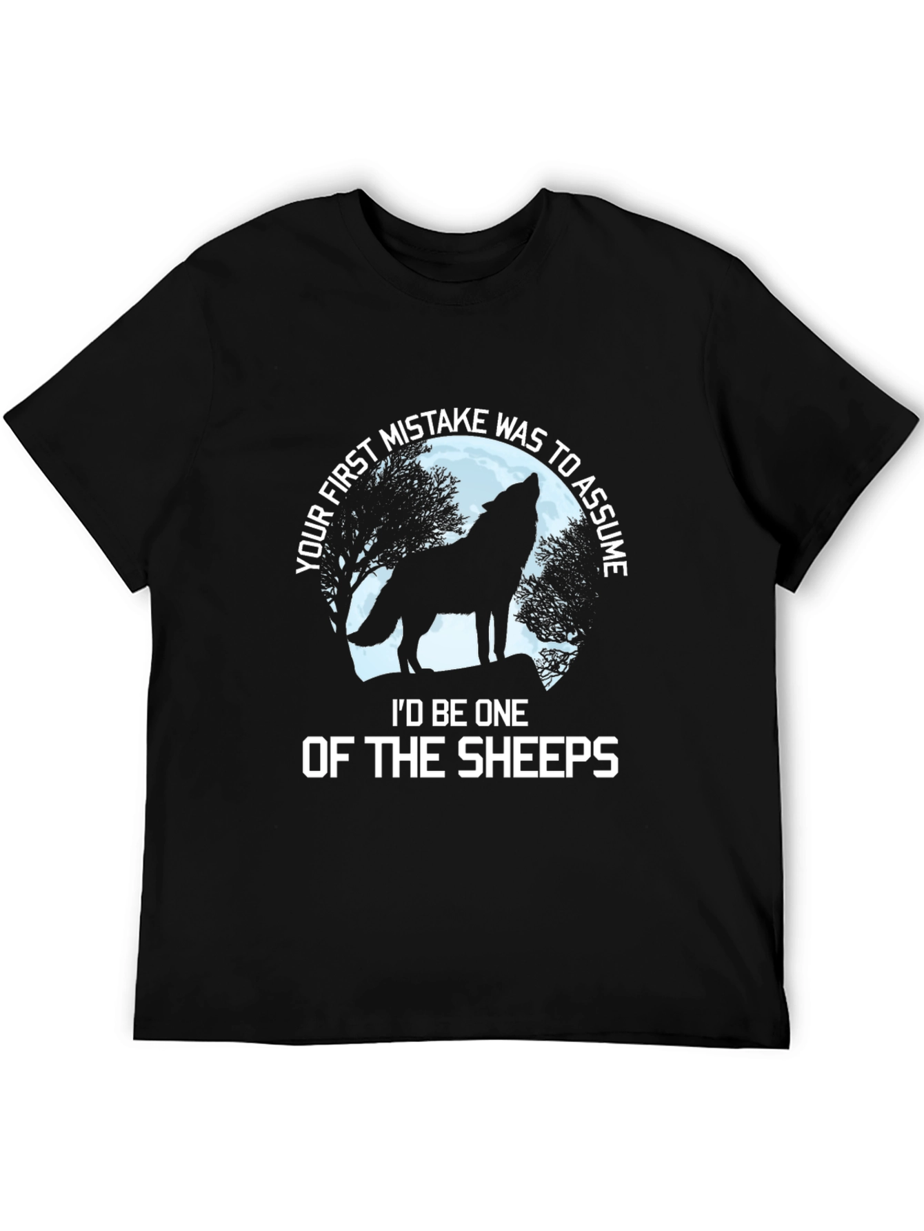 Wolf Silhouette T-Shirt - First Mistake