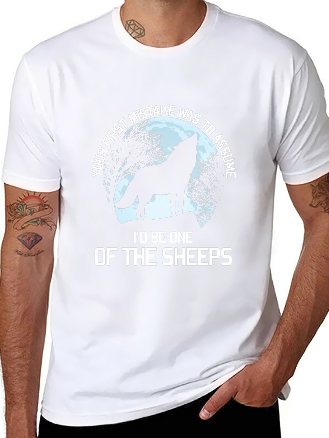 Wolf Silhouette T-Shirt - First Mistake