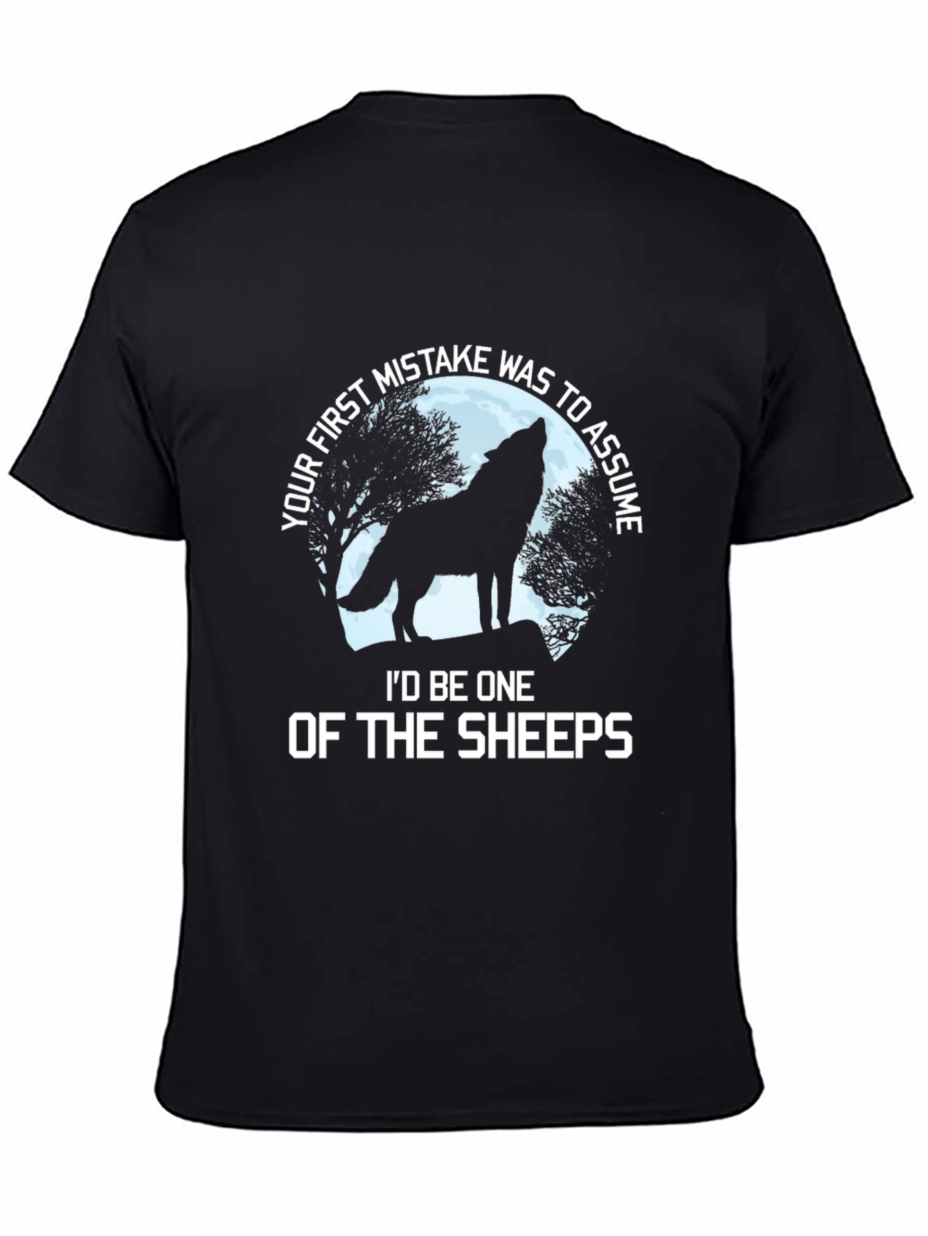 Wolf Silhouette T-Shirt - First Mistake