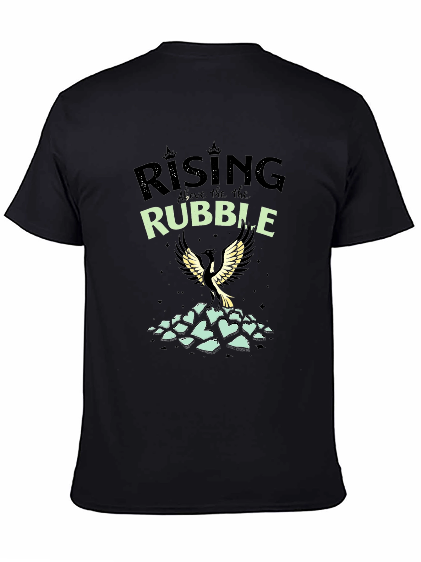 Rising Above the Rubble Graphic T-Shirt