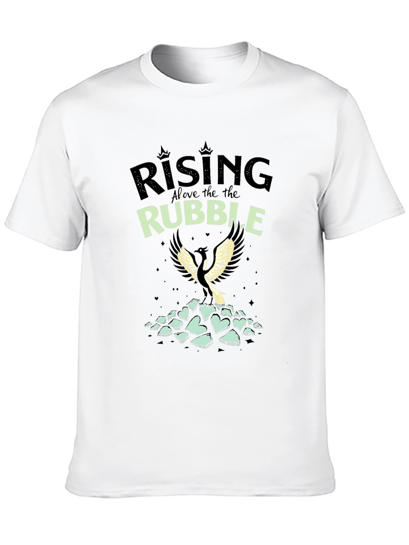 Rising Above the Rubble Graphic T-Shirt