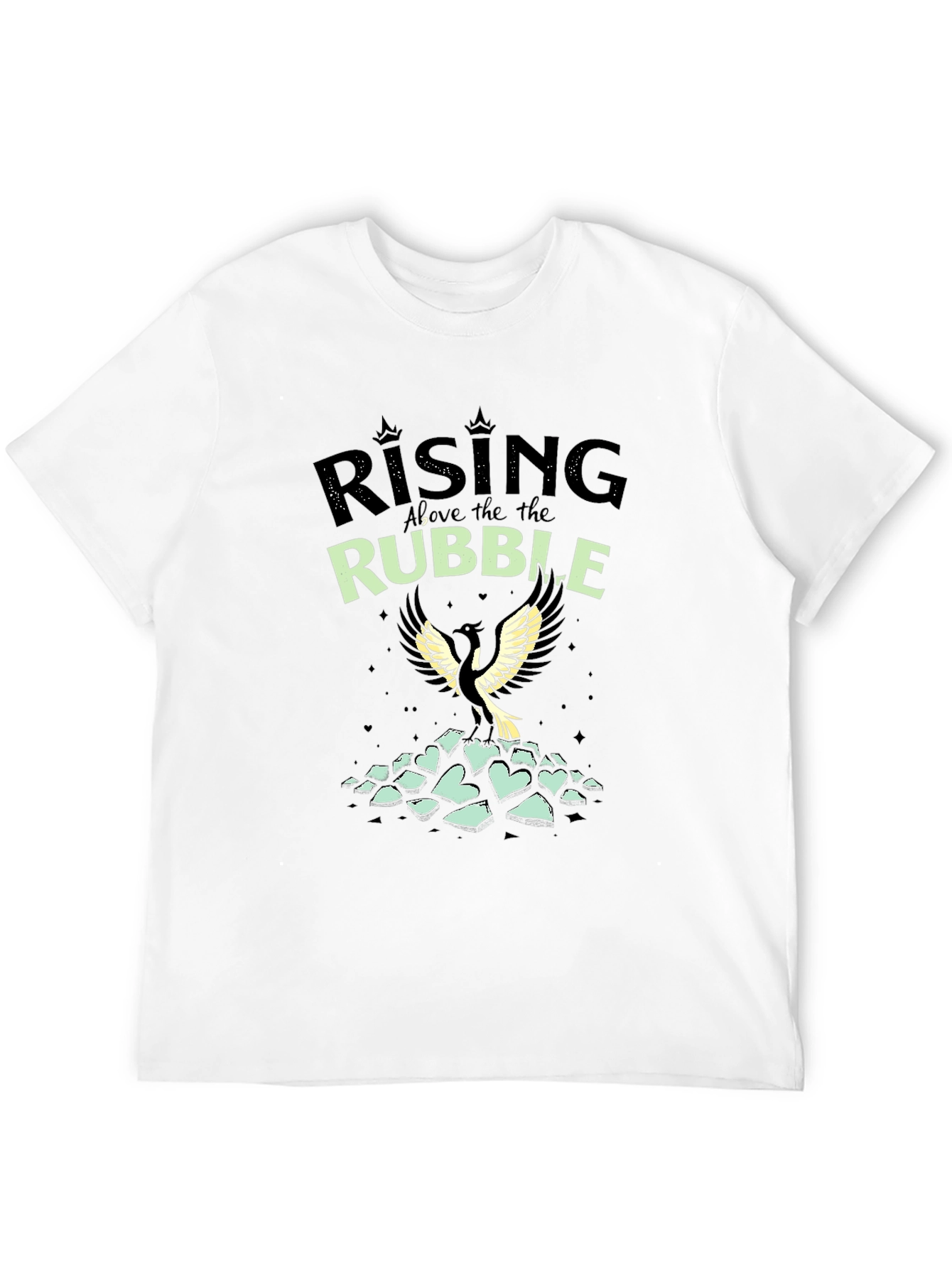 Rising Above the Rubble Graphic T-Shirt