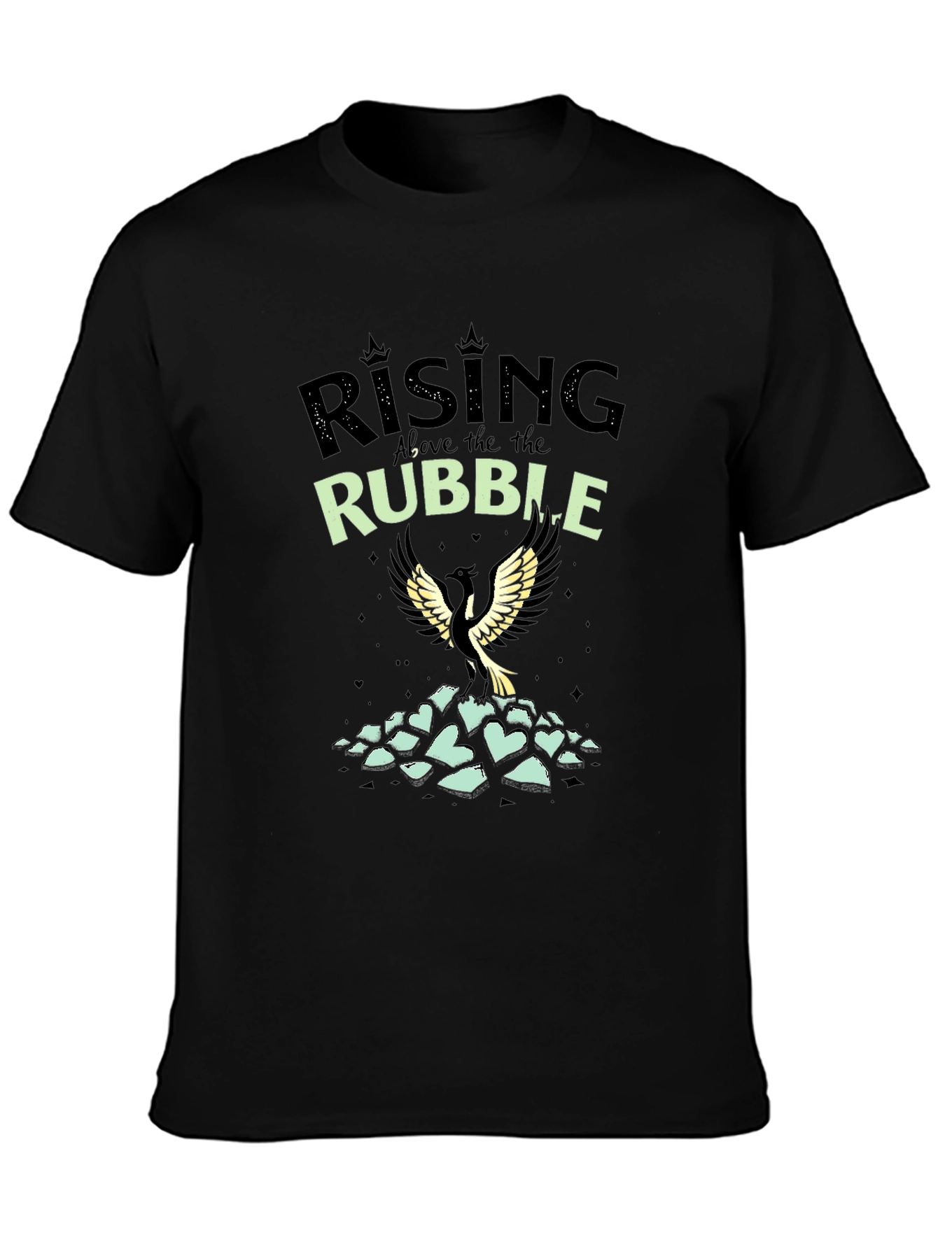Rising Above the Rubble Graphic T-Shirt