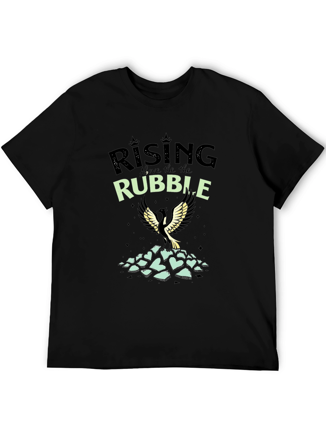 Rising Above the Rubble Graphic T-Shirt