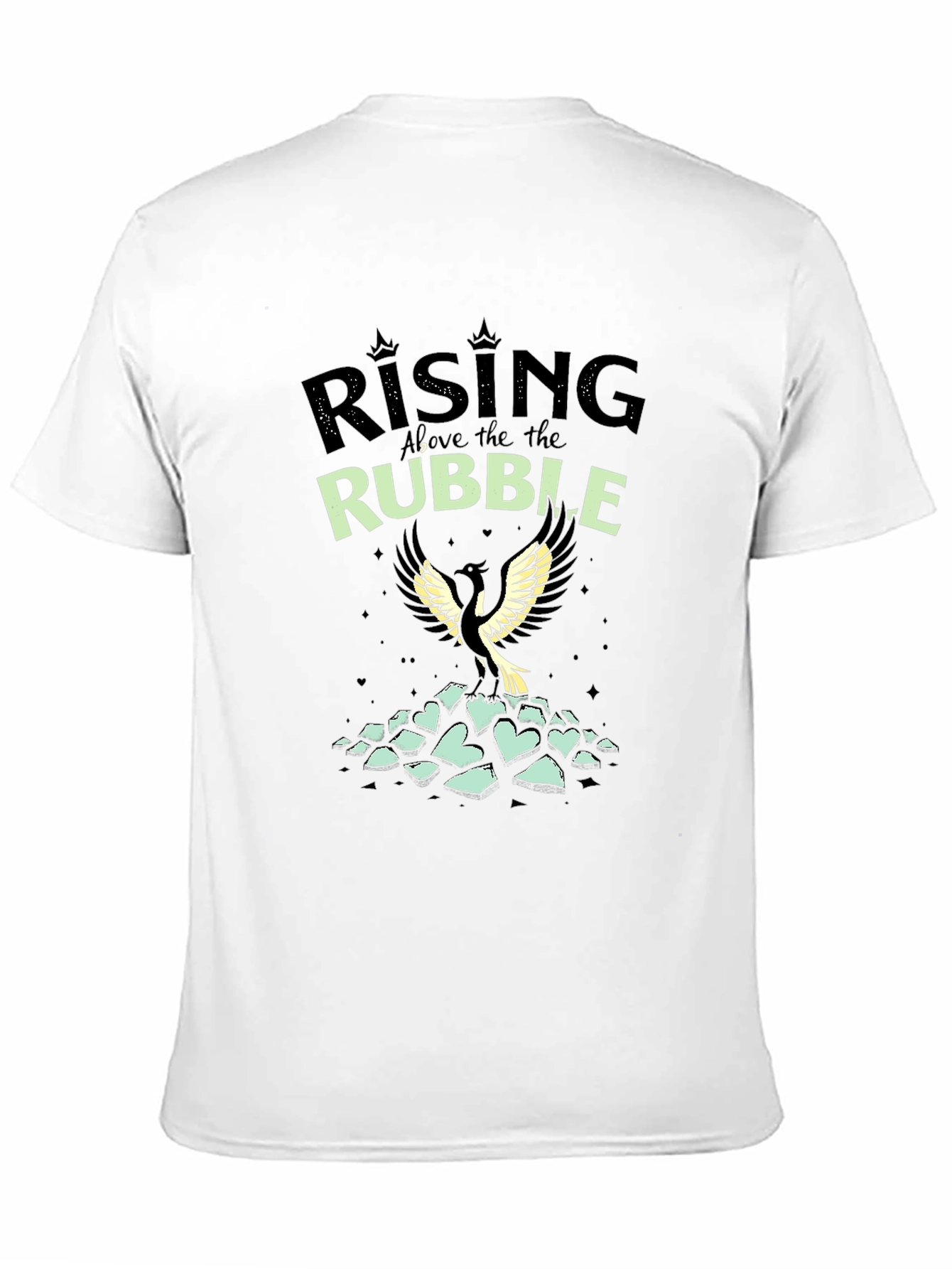 Rising Above the Rubble Graphic T-Shirt