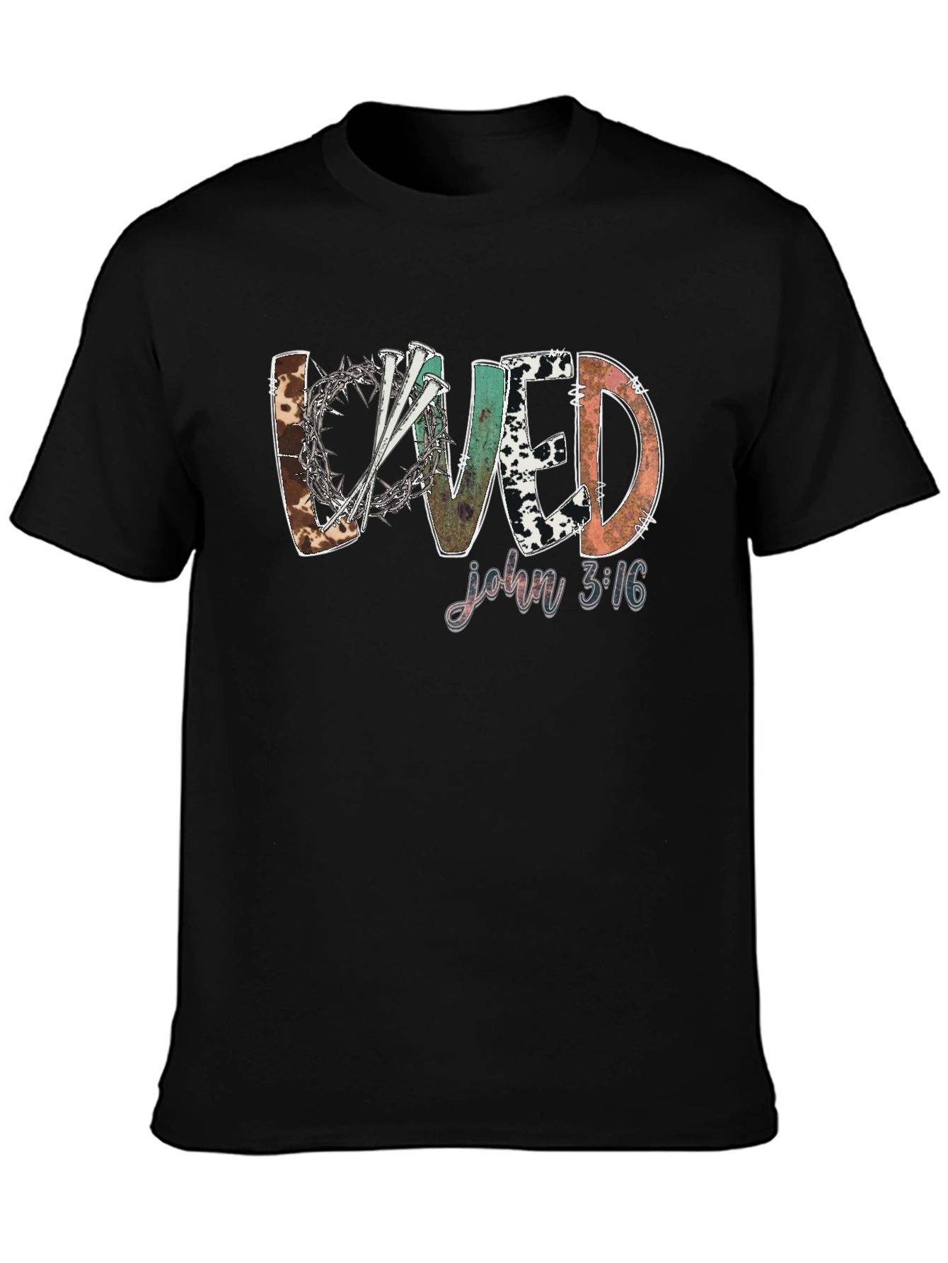 Loved John 3:16 Graphic Tee