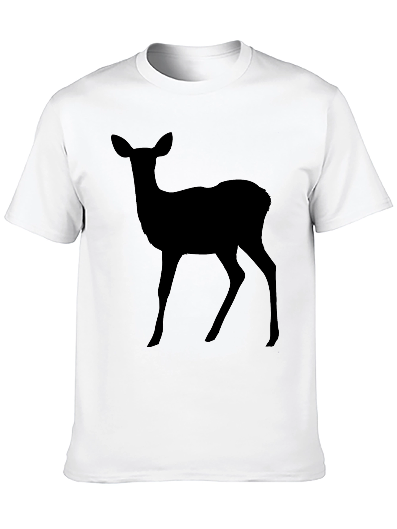 Deer Silhouette T-Shirt - Classic Style