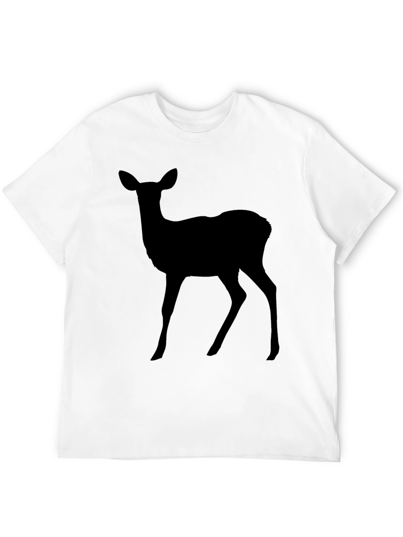 Deer Silhouette T-Shirt - Classic Style
