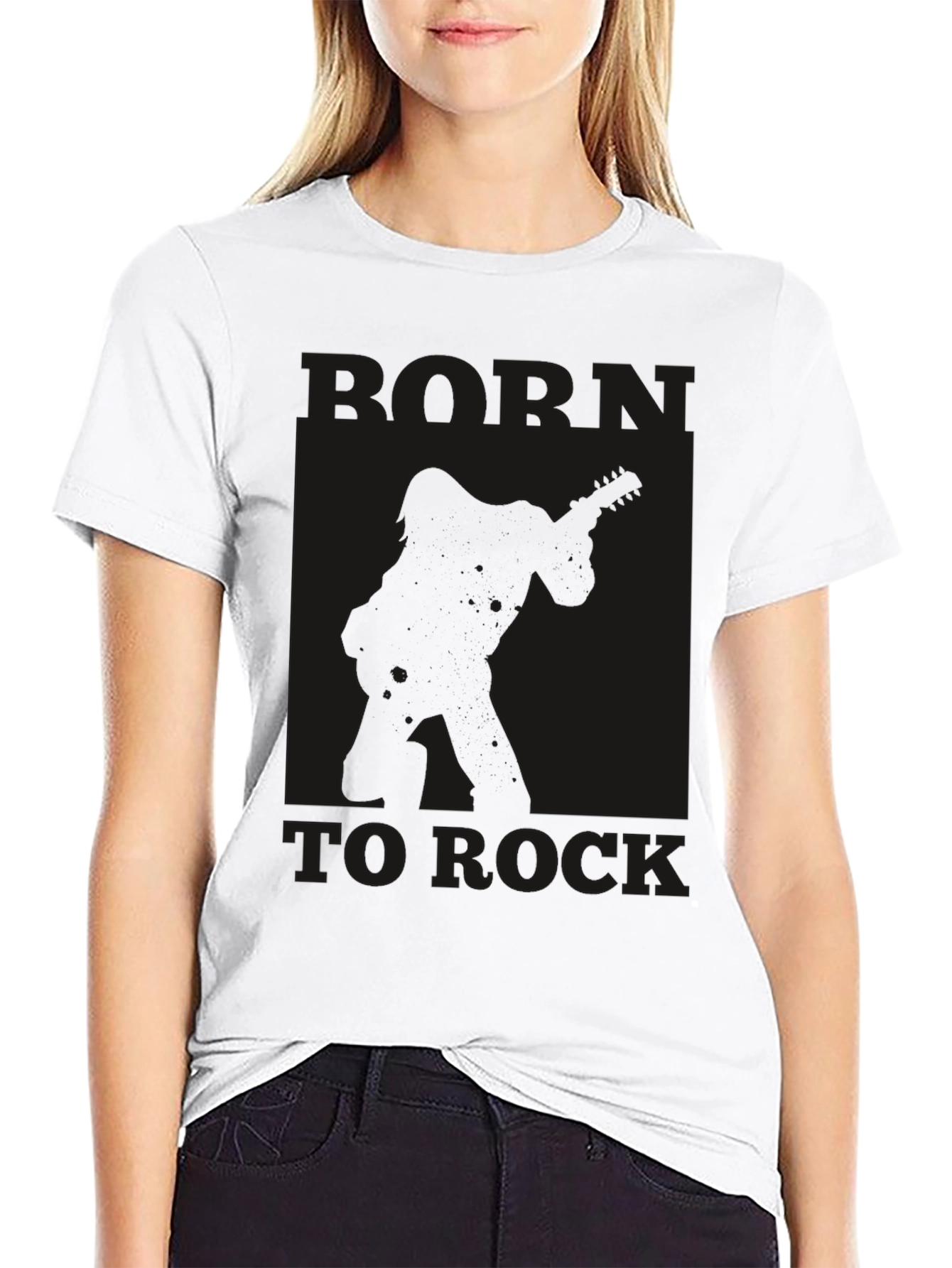 Born To Rock Mens T-Shirt