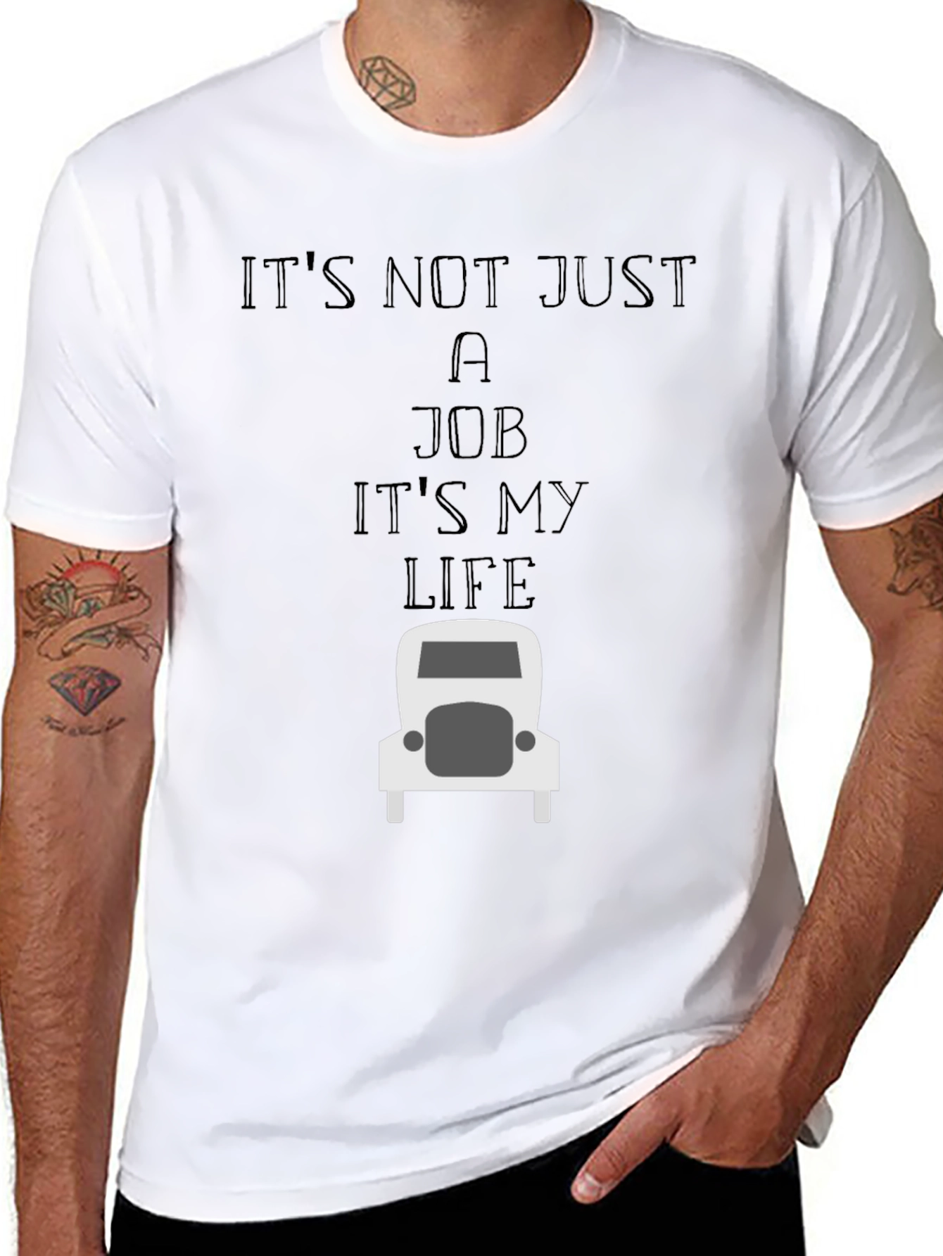 Truckers Life T-Shirt - Its Not Just a Job