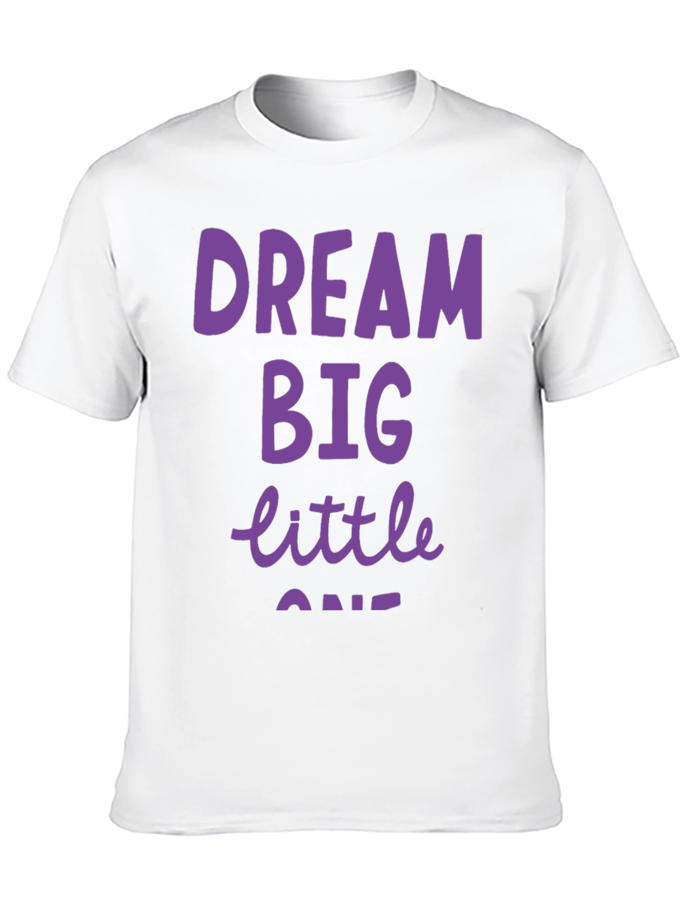 Dream Big Little One Black T-Shirt