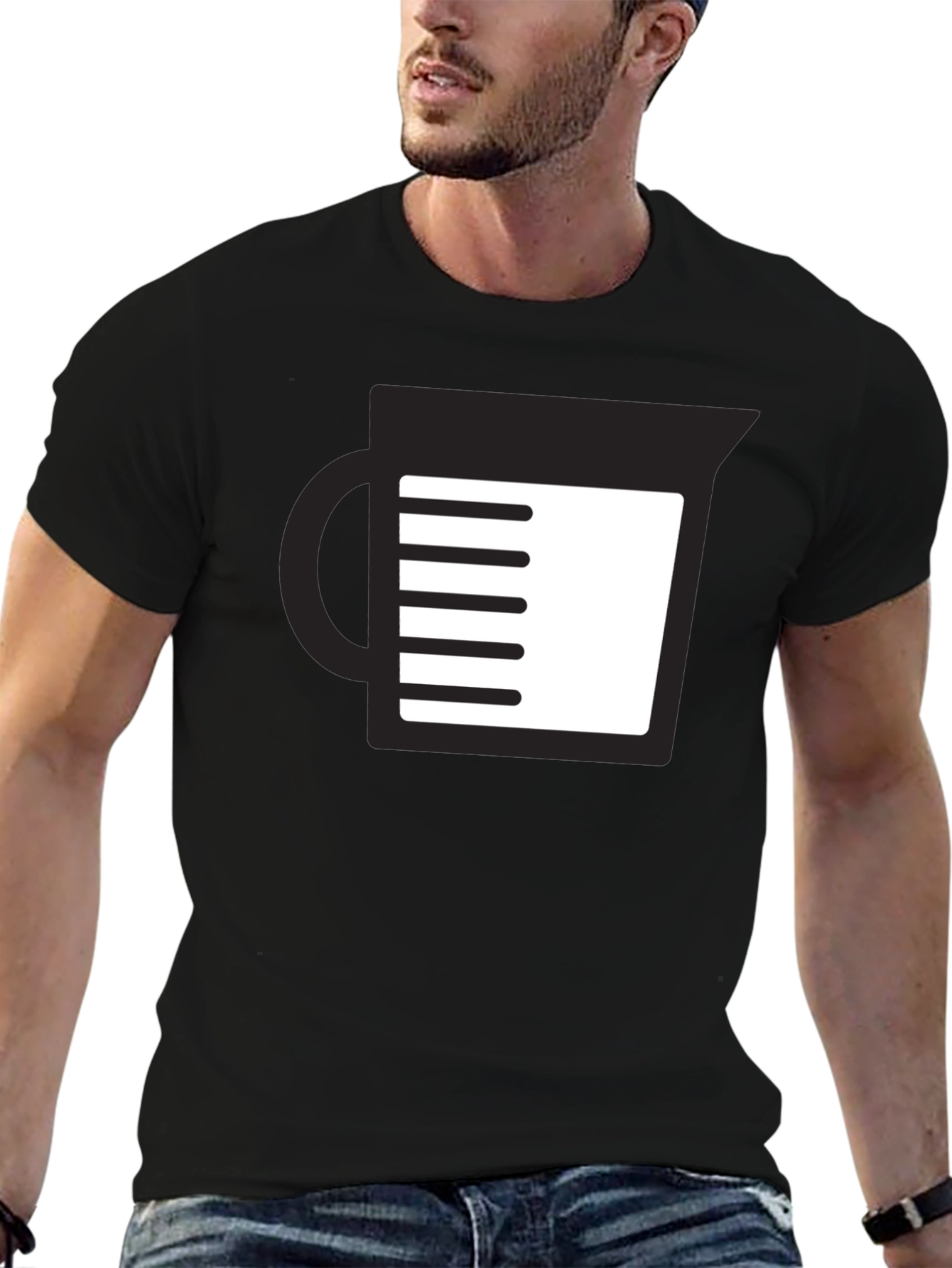 Measuring Cup Graphic T-Shirt - Brew Up Style