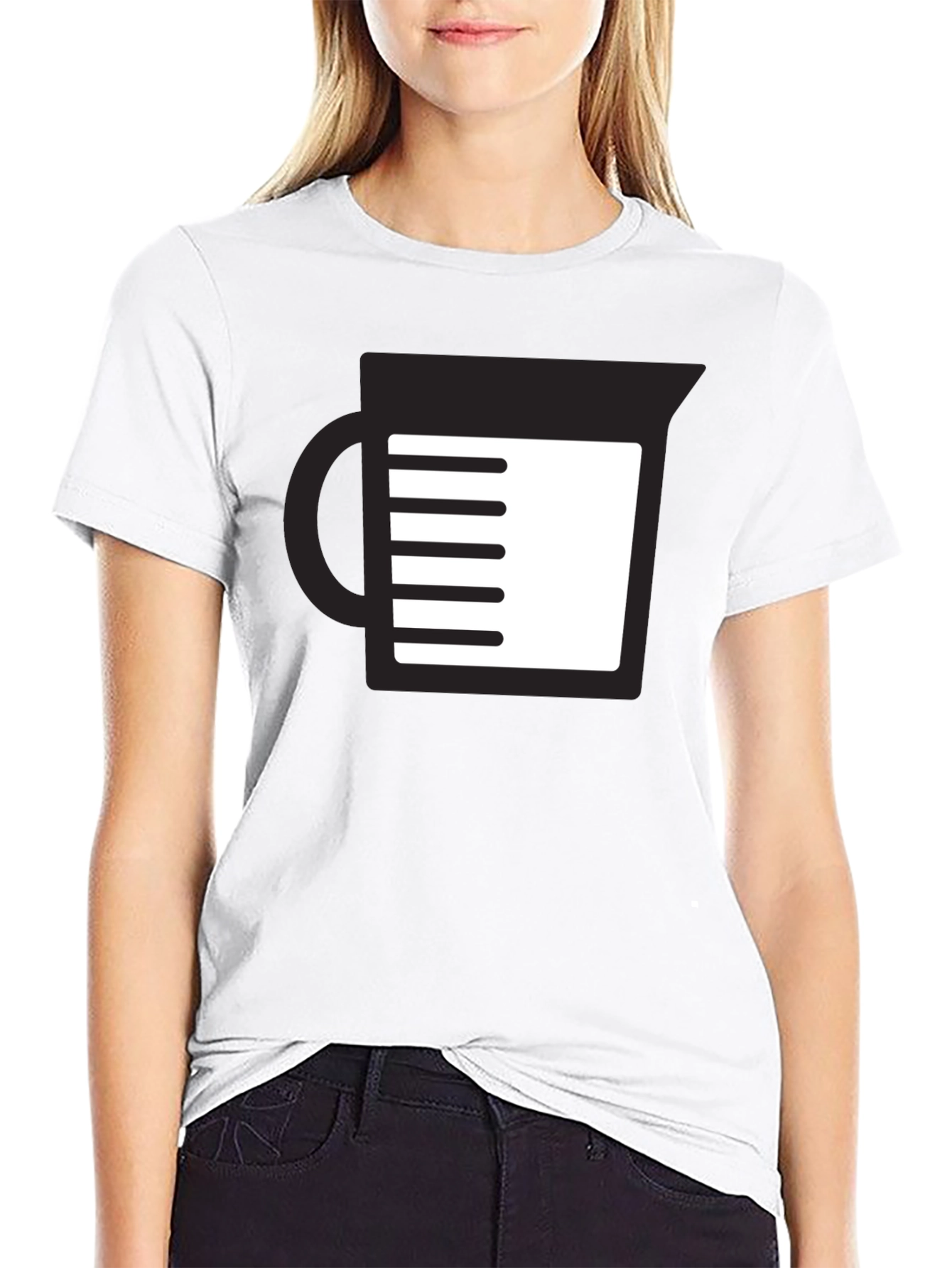 Measuring Cup Graphic T-Shirt - Brew Up Style