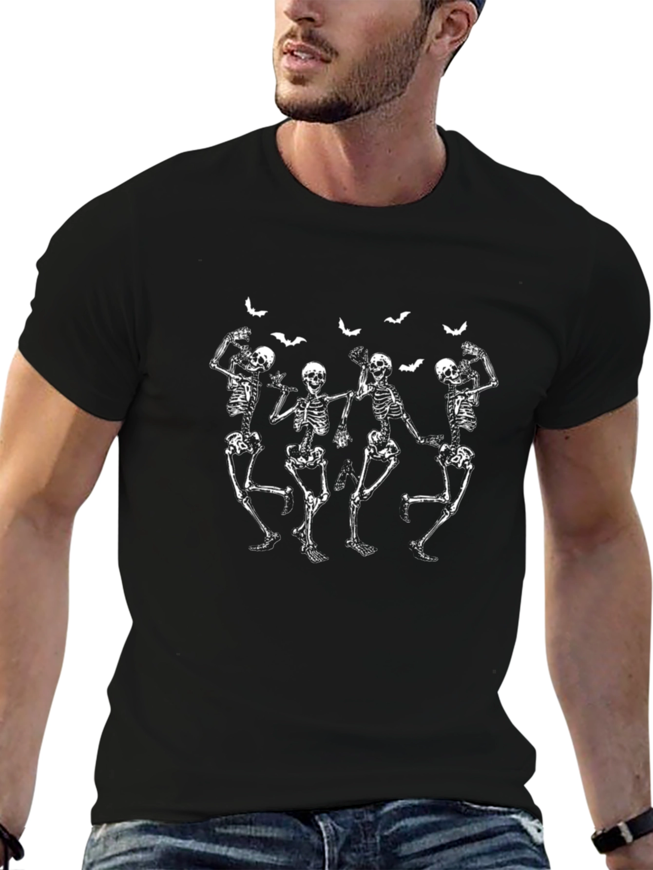 Dancing Skeleton T-Shirt - Halloween Ready