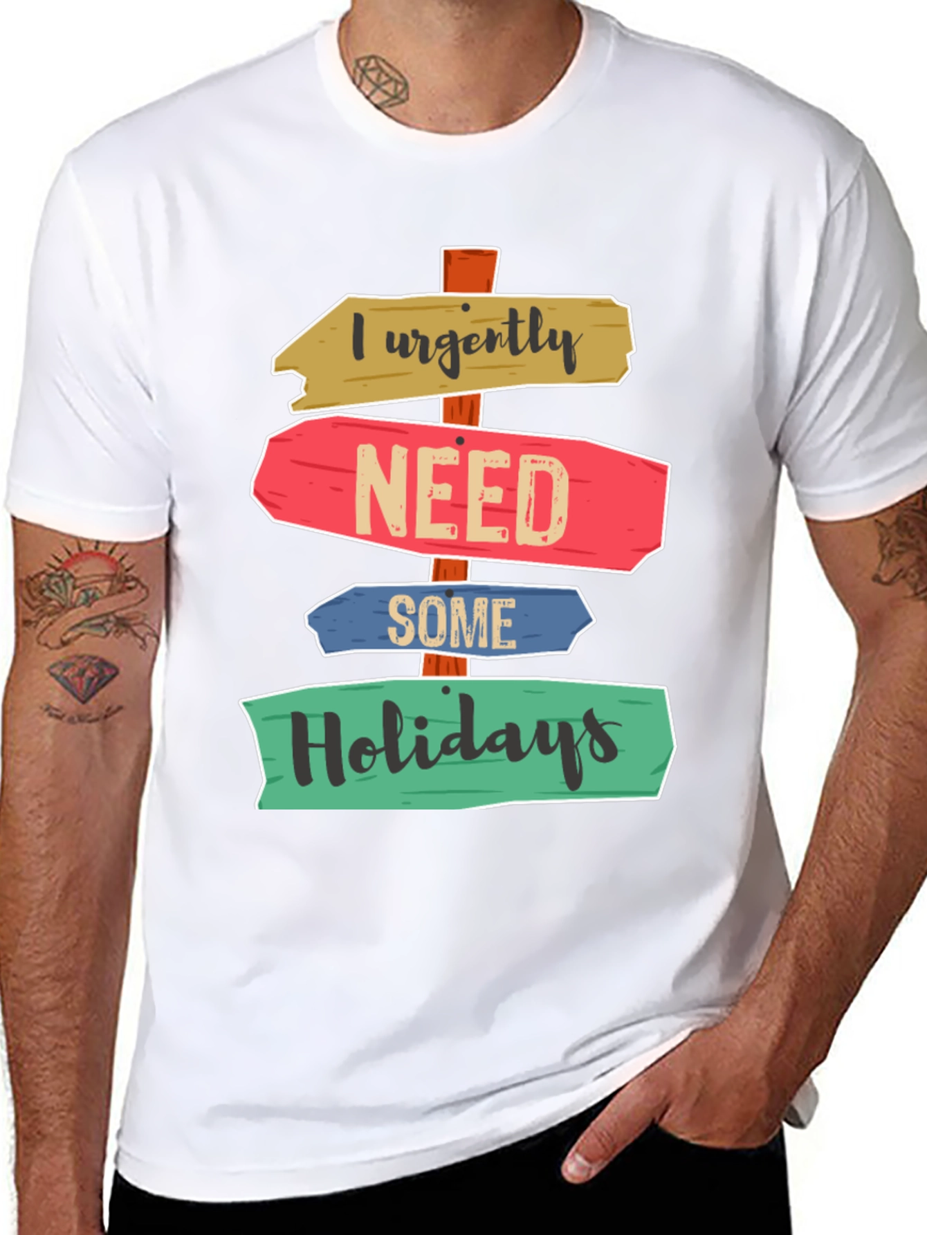Humorous Holiday Needed Graphic Tee
