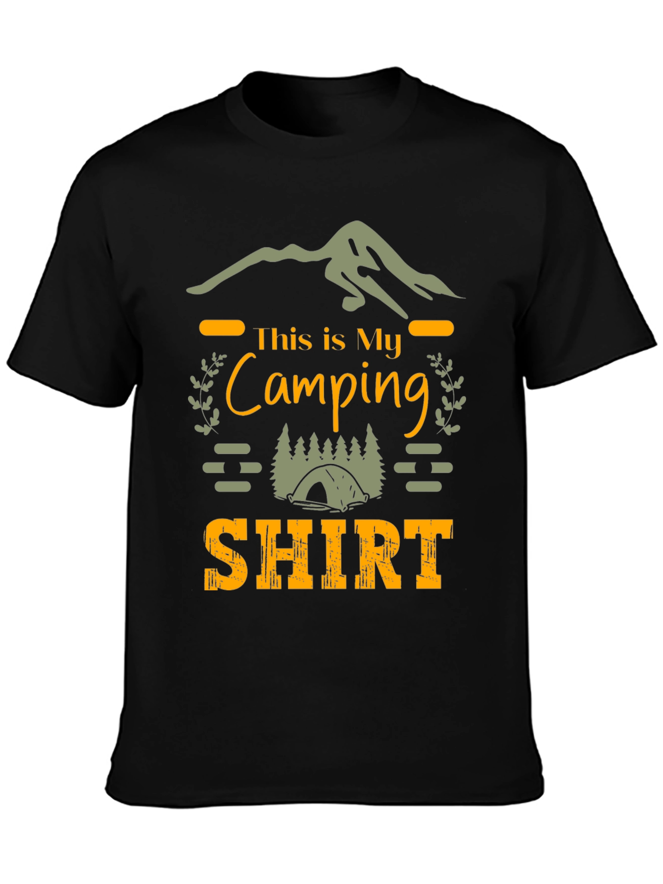 Camping Shirt - Mens Graphic Tee