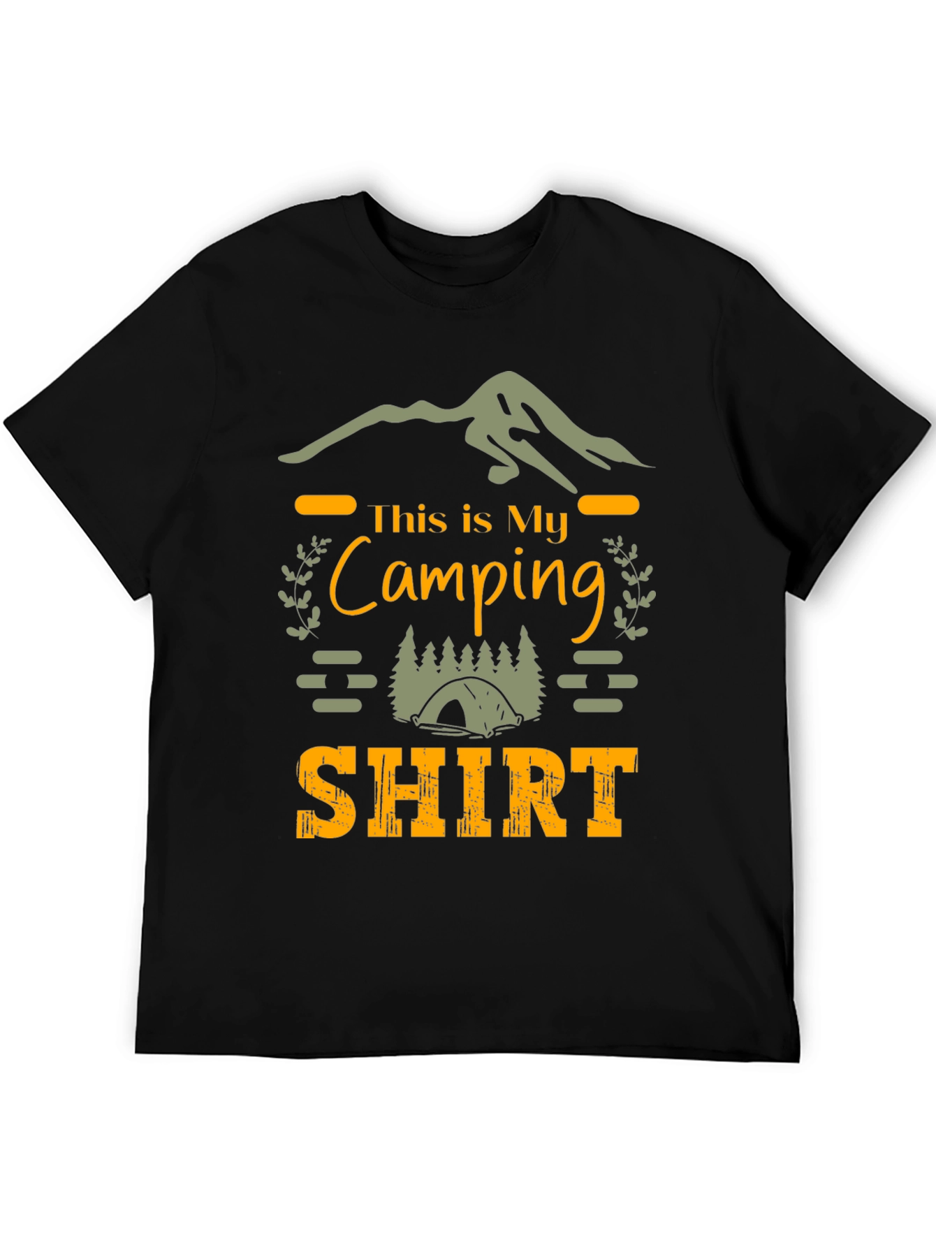 Camping Shirt - Mens Graphic Tee