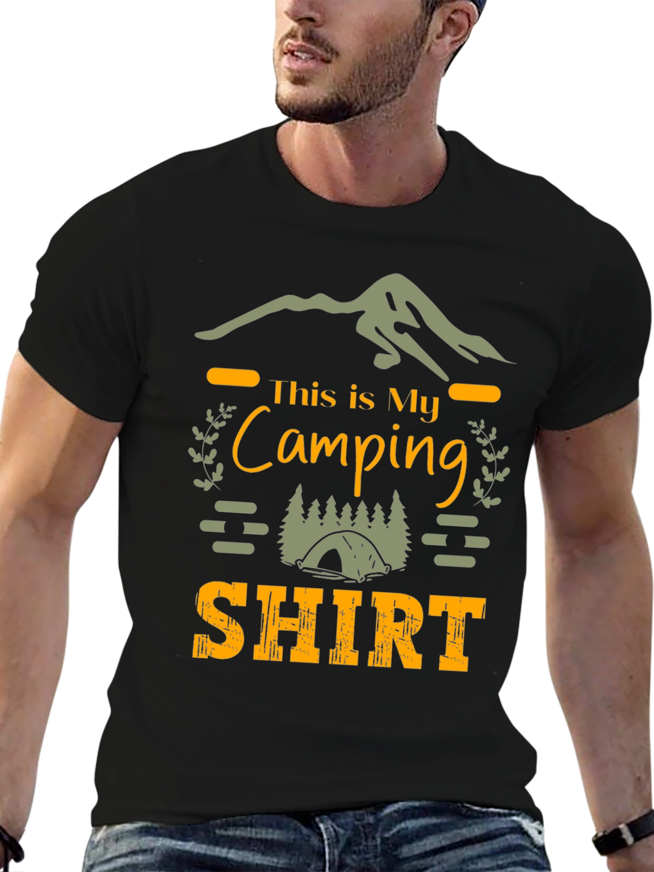 Camping Shirt - Mens Graphic Tee