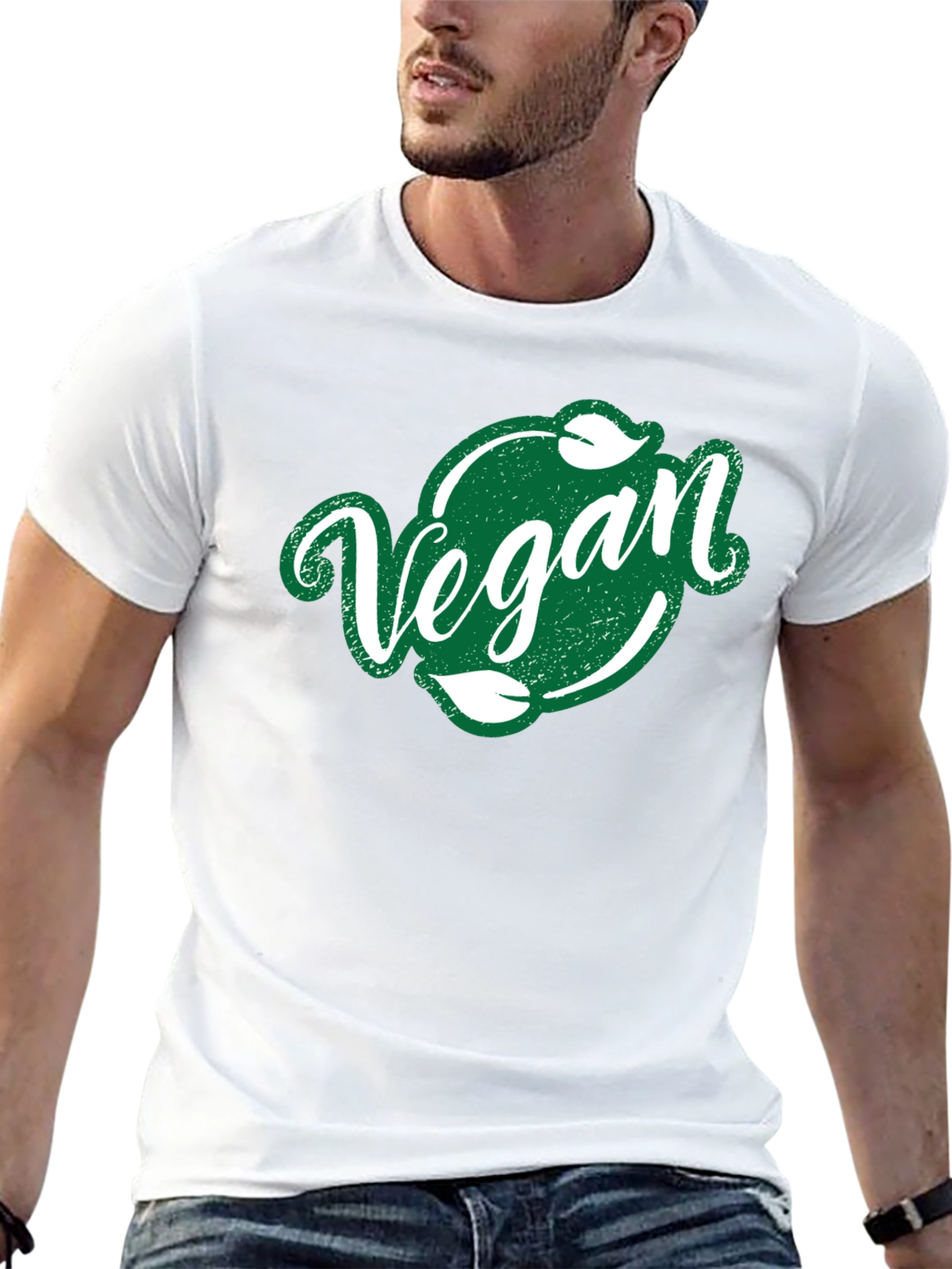 Vegan Graphic Tee - Stylish & Eco-Friendly Fashion