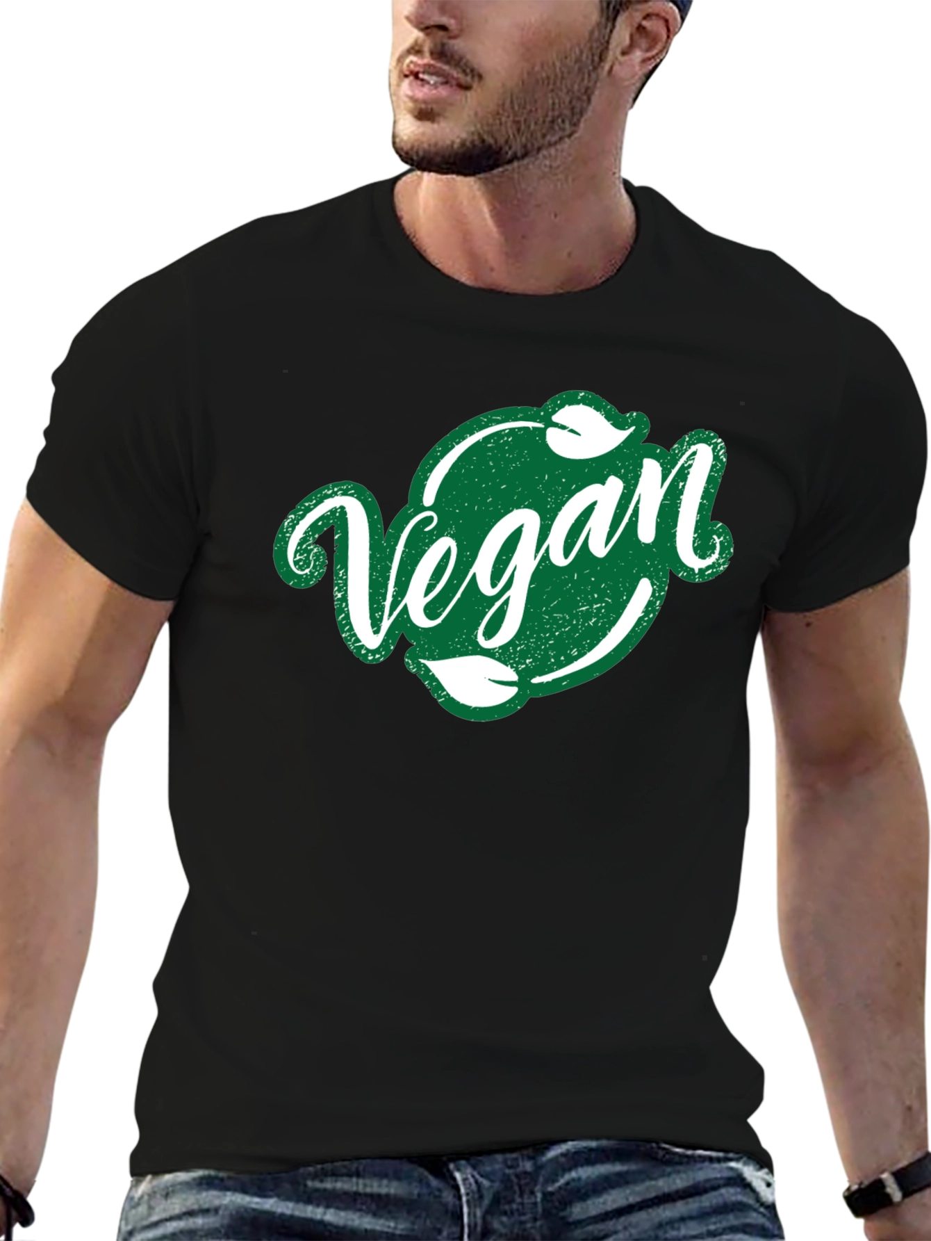 Vegan Graphic Tee - Stylish & Eco-Friendly Fashion