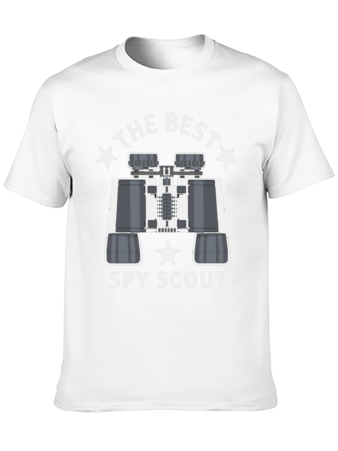 Best Spy Scout T-Shirt: Sleek Black Design