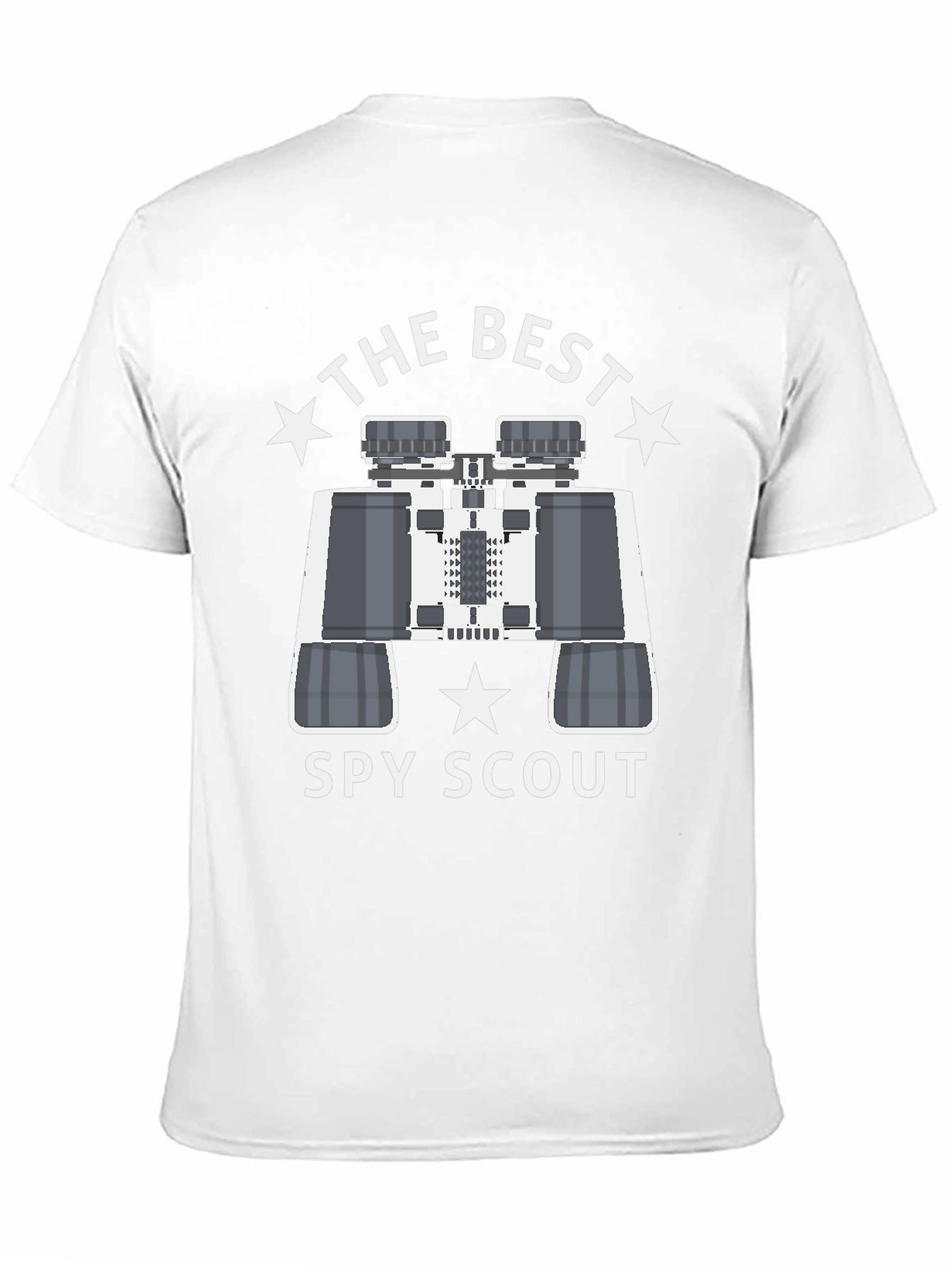 Best Spy Scout T-Shirt: Sleek Black Design