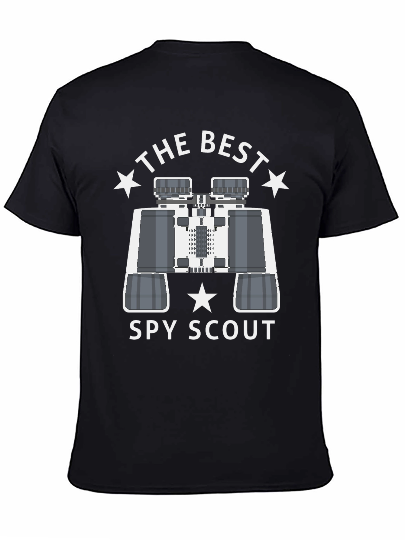 Best Spy Scout T-Shirt: Sleek Black Design