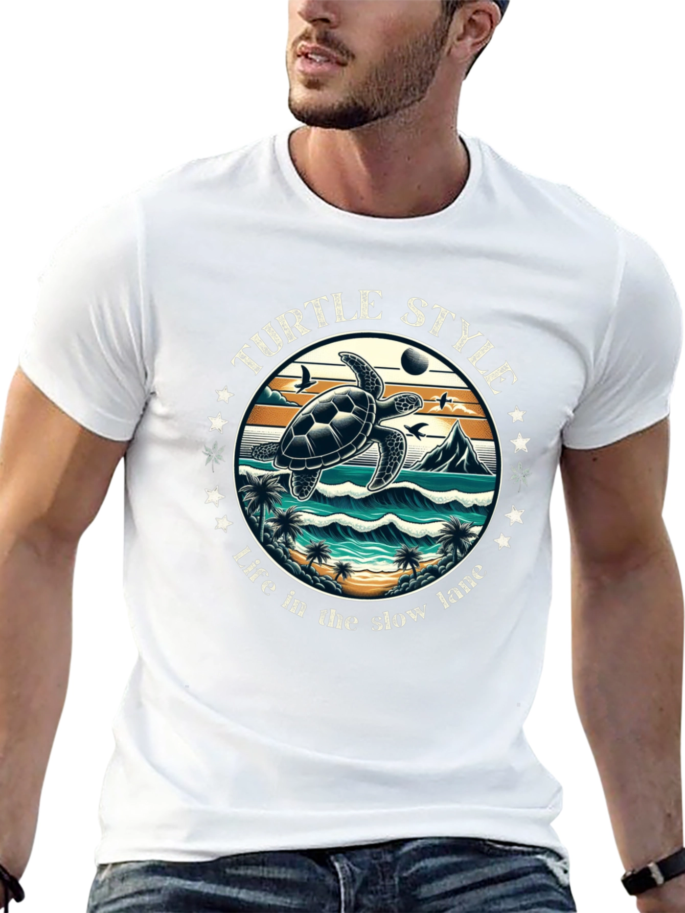 Turtle Style Slow Lane T-Shirt