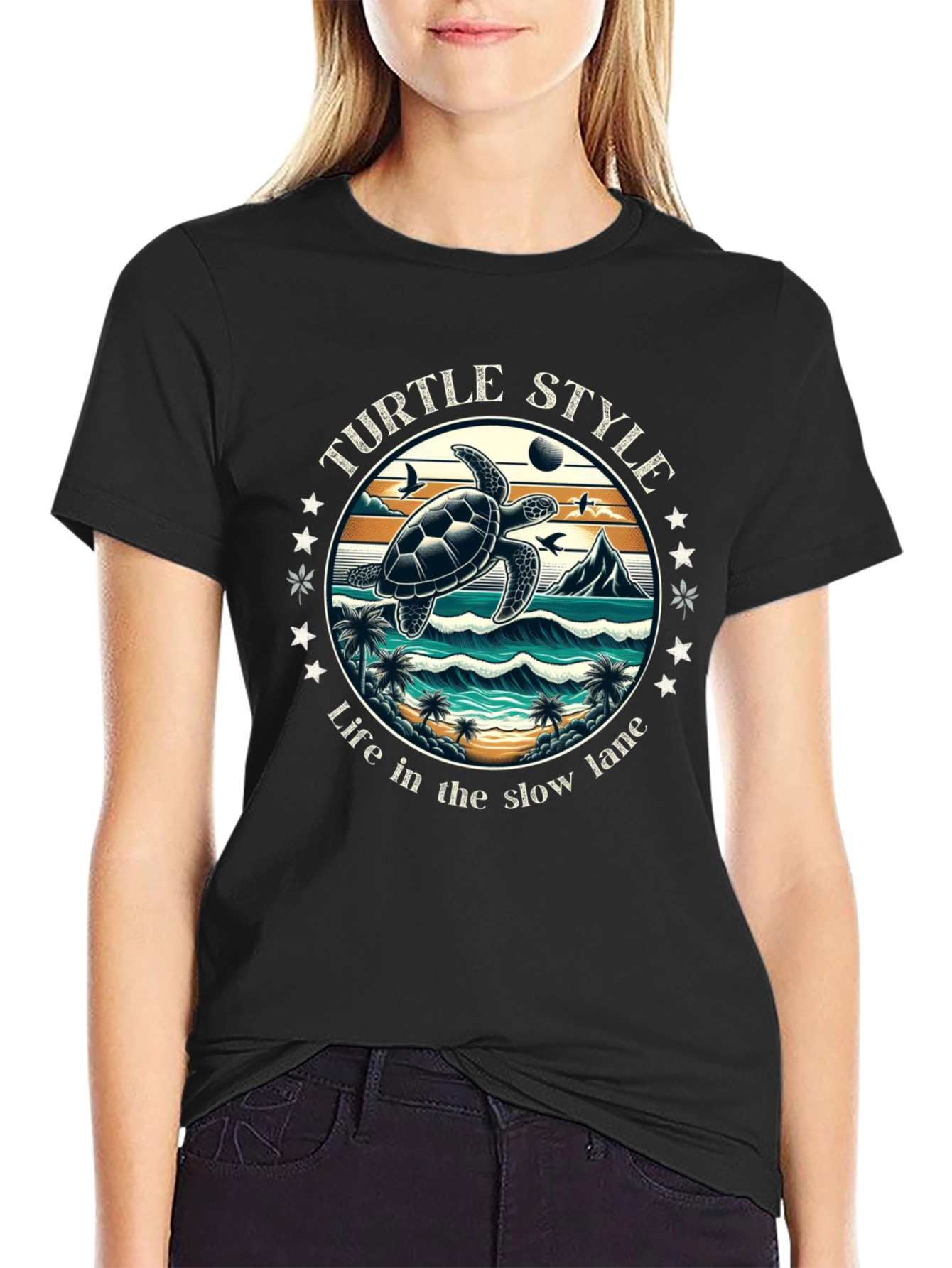 Turtle Style Slow Lane T-Shirt