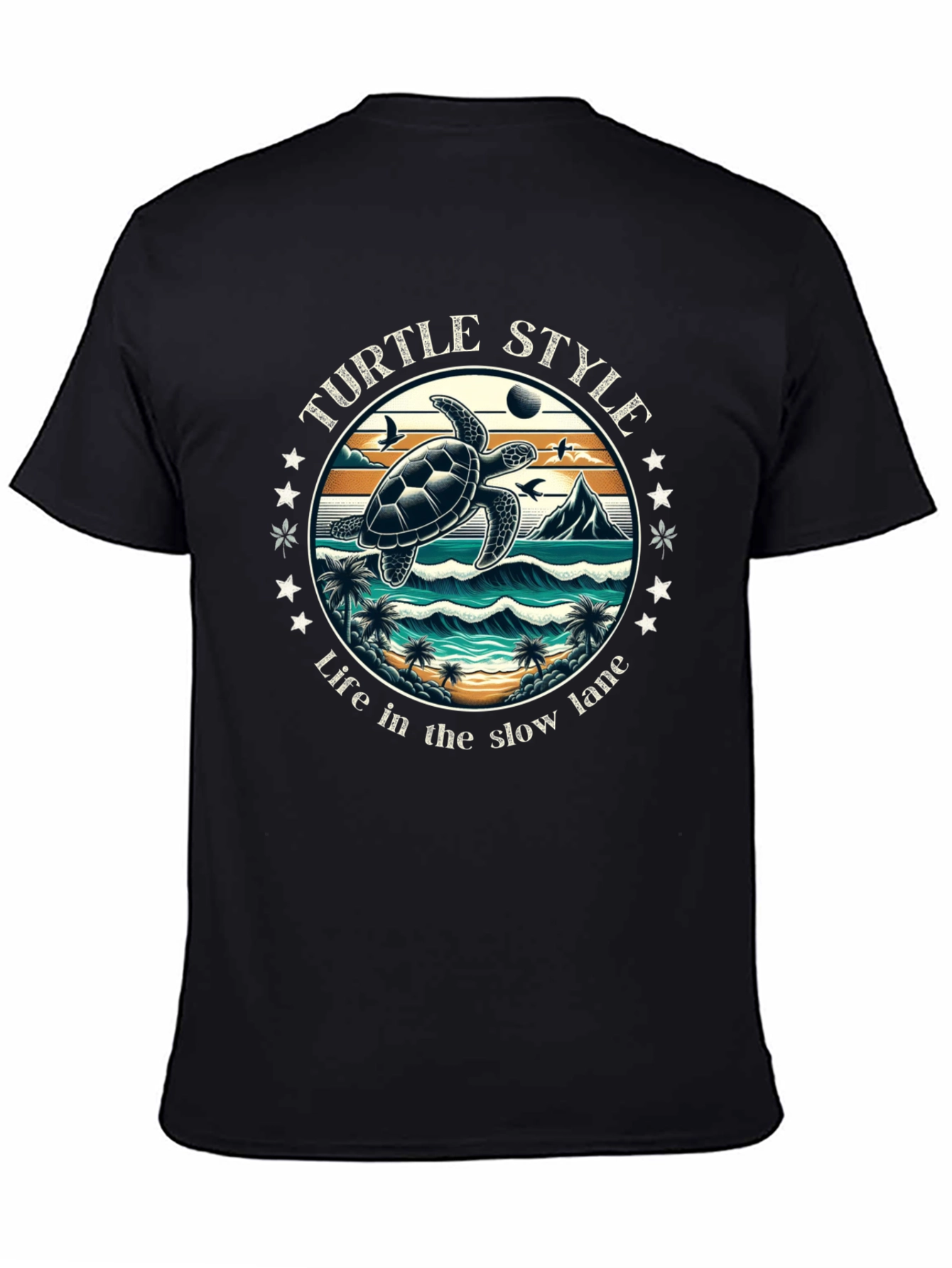 Turtle Style Slow Lane T-Shirt